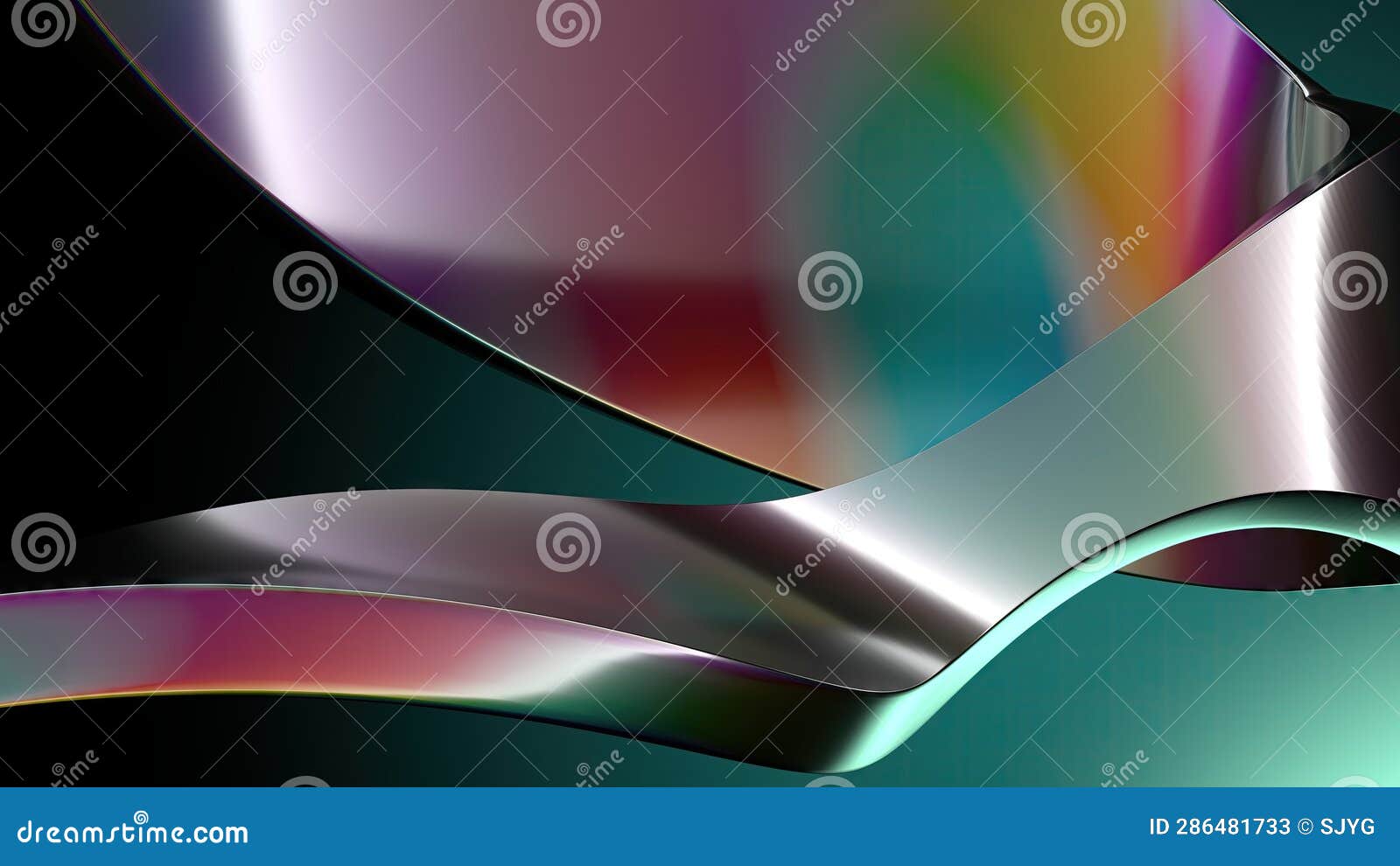 A Background of an Elegant and Modern 3D Rendering Image of a Thin