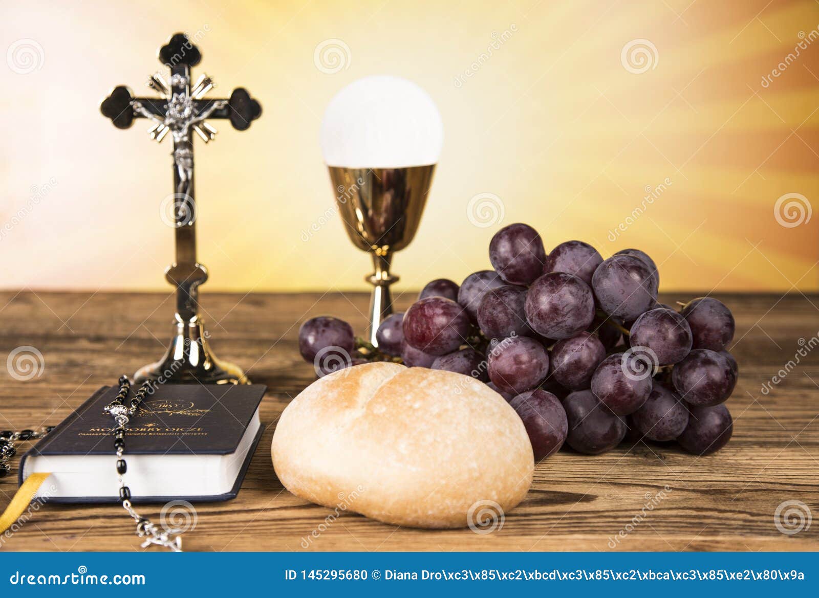 The Background of the First Holy Communion Stock Photo - Image of communion,  holy: 145295680