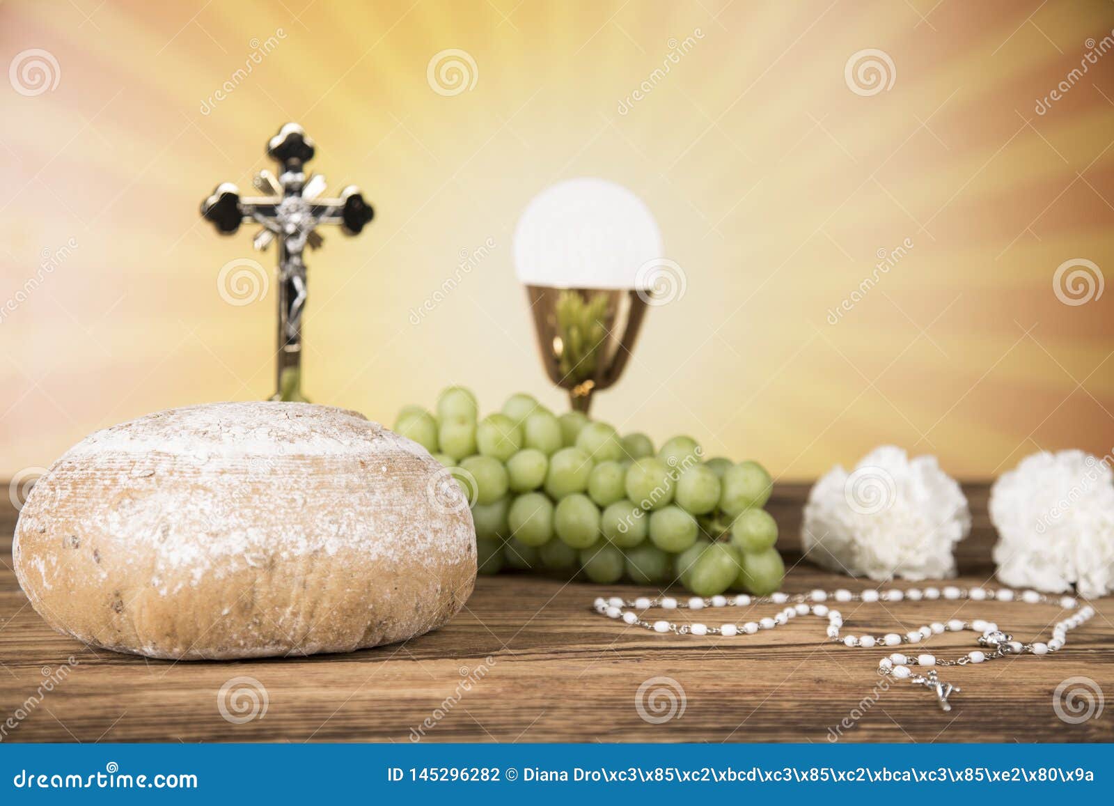 The Background of the First Holy Communion Stock Photo - Image of  confirmation, community: 145296282