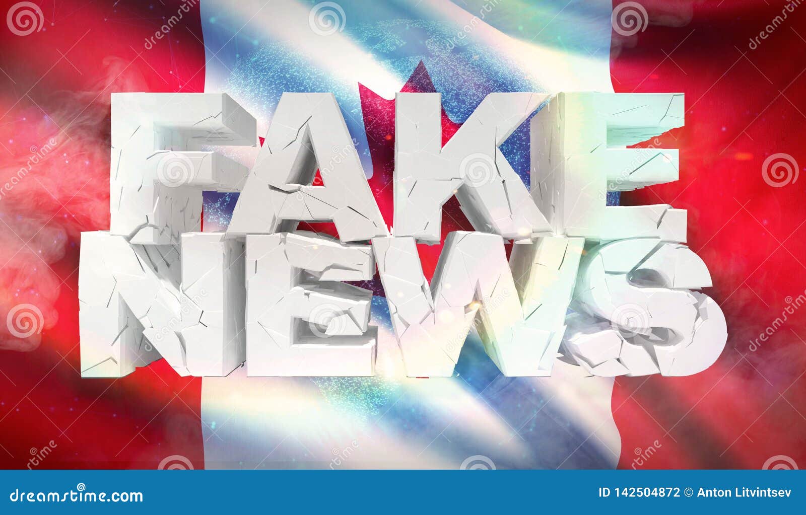 Image result for image of Canada fake news"