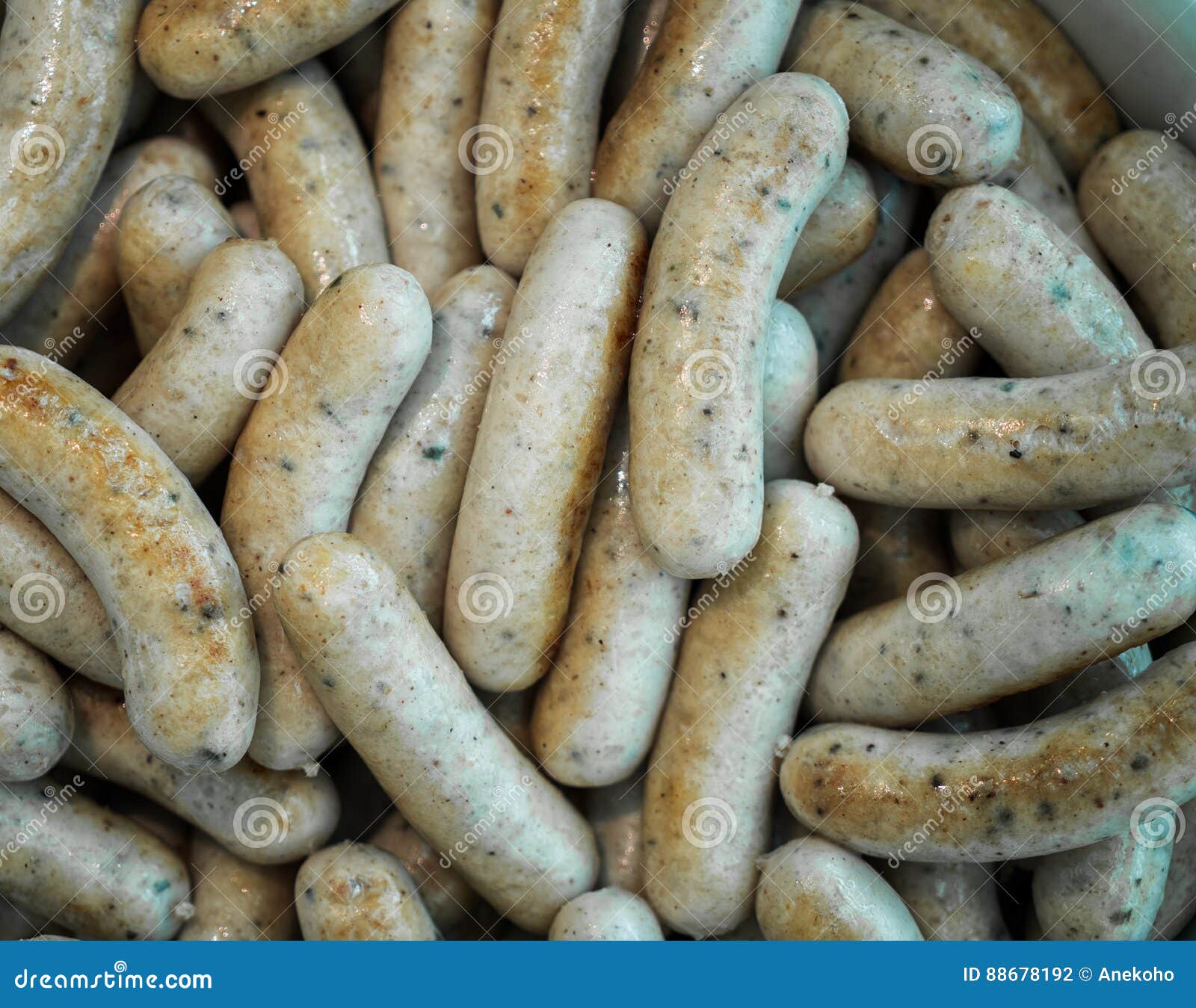 Background of Germany Sausage Stack on Dish in Hotel Buffe Stock Photo Image of kabanos