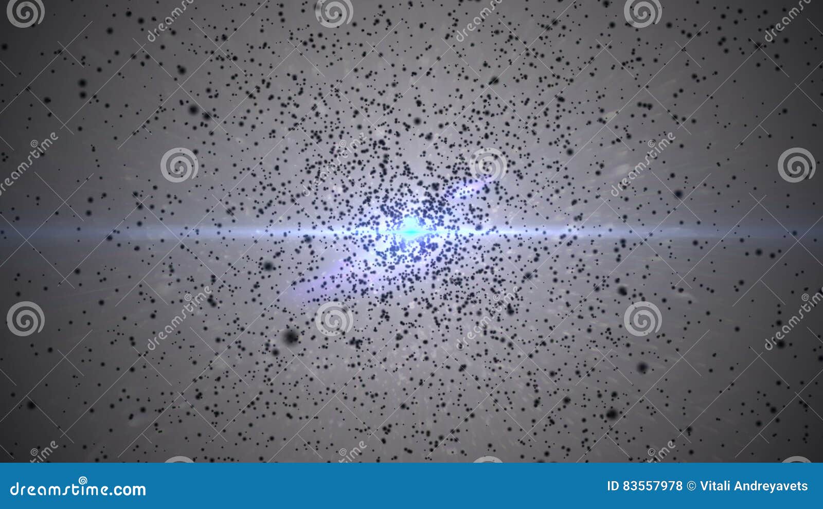 Background, Glowing Crystals on the Surface of a Swimming Pool Stock