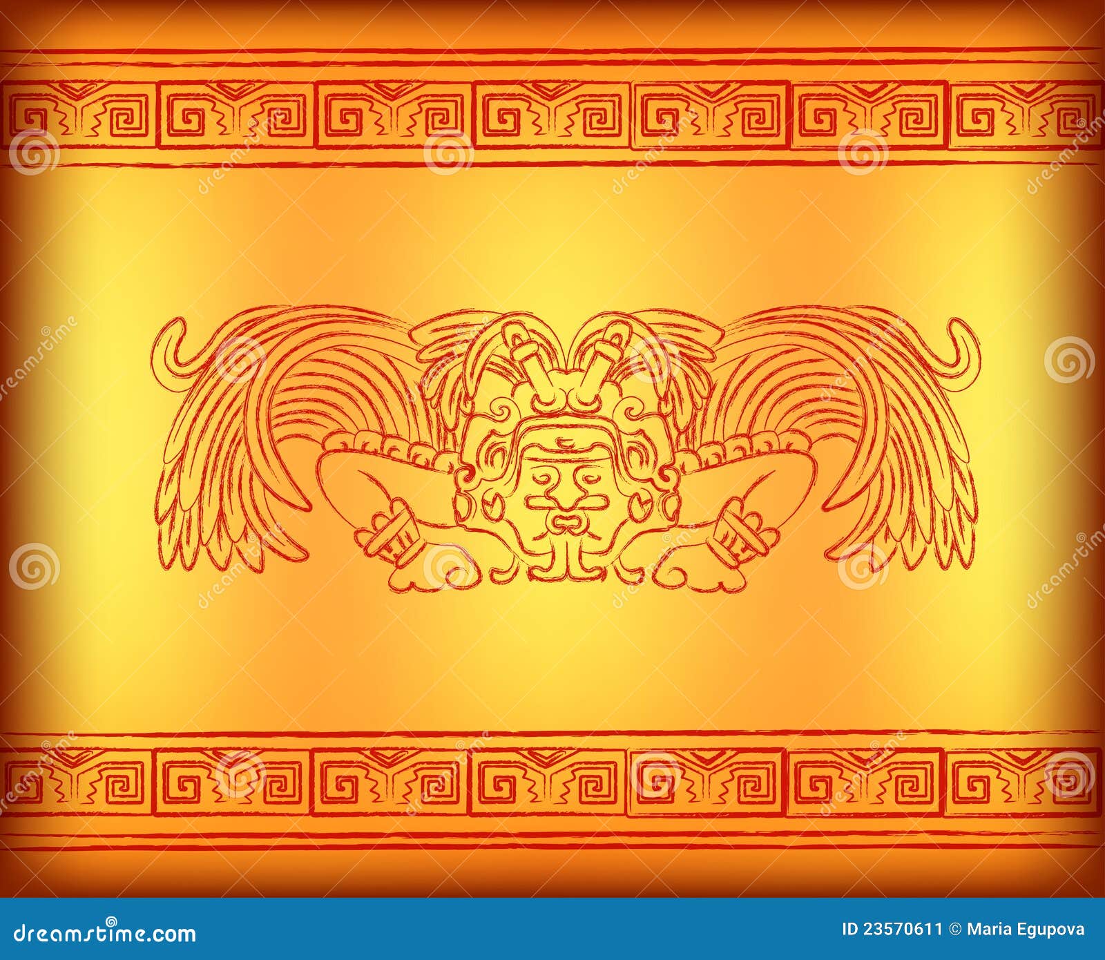 Background Of God Of Ancient America Stock Illustration Image Background Of God Of Ancient America Stock Illustration Image