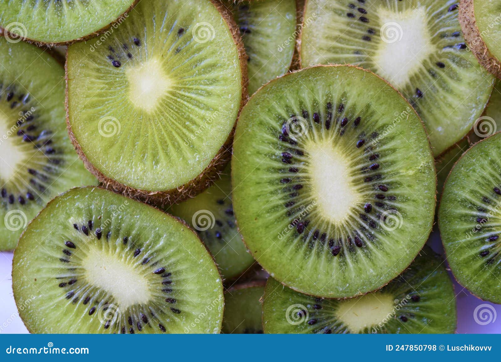 Background of Green Kiwi Fruit Macrophoto Stock Photo Image of closeup, vegetarian 247850798