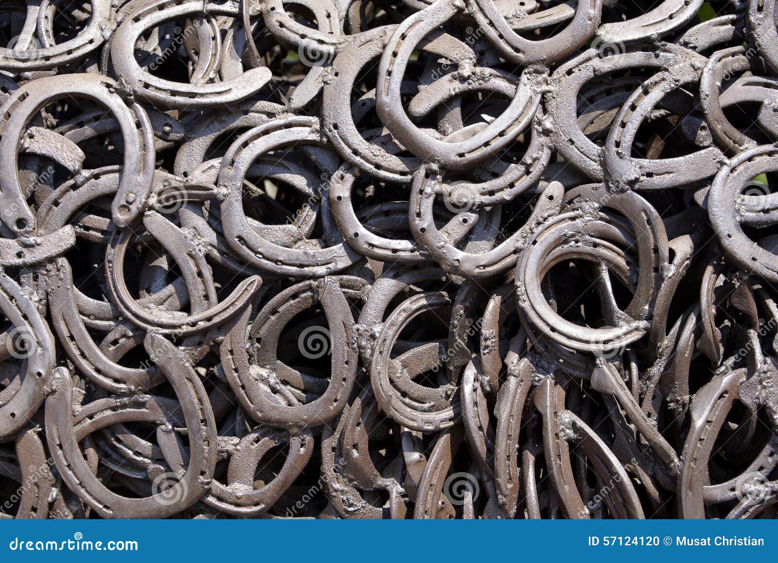 Background of horseshoe stock photo. Image of metal, steel 57124120