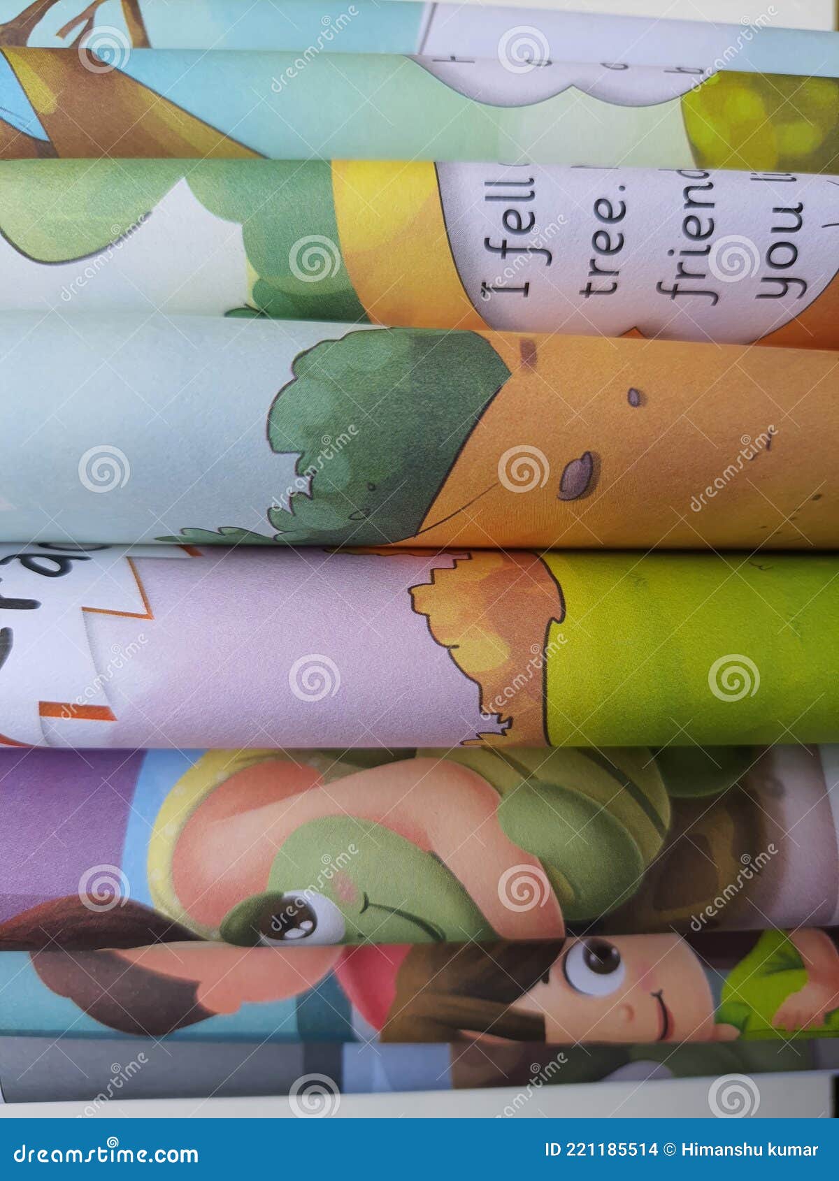 Background Image Folded Book Pages of Flower Design Editorial Stock