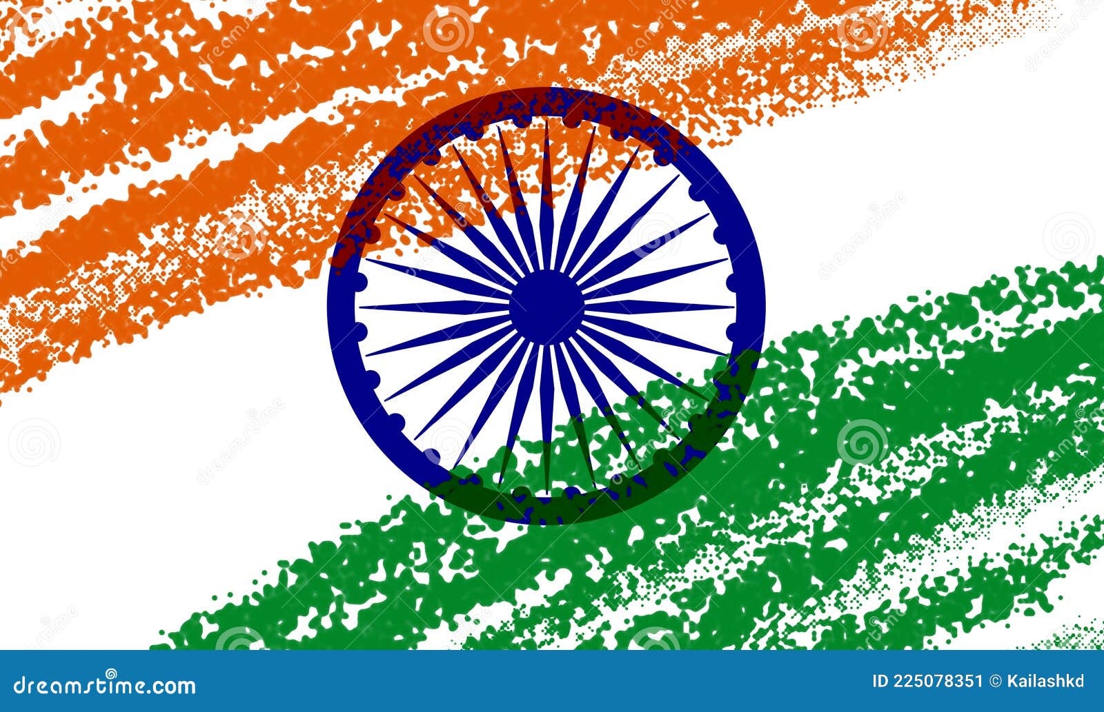 Background for Independence Day in India Stock Illustration ...