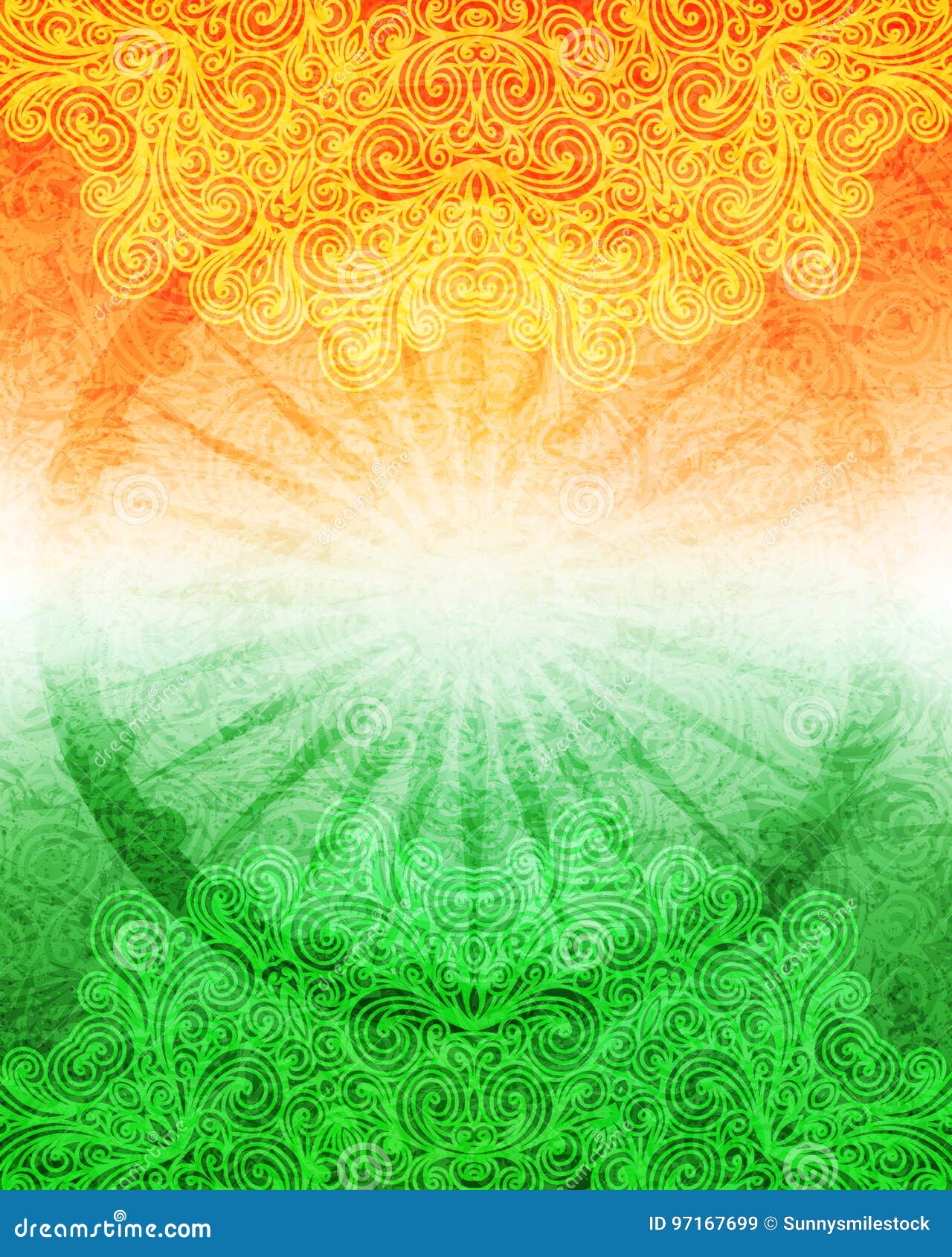 Indian flag background stock vector 1626583 Crushpixel