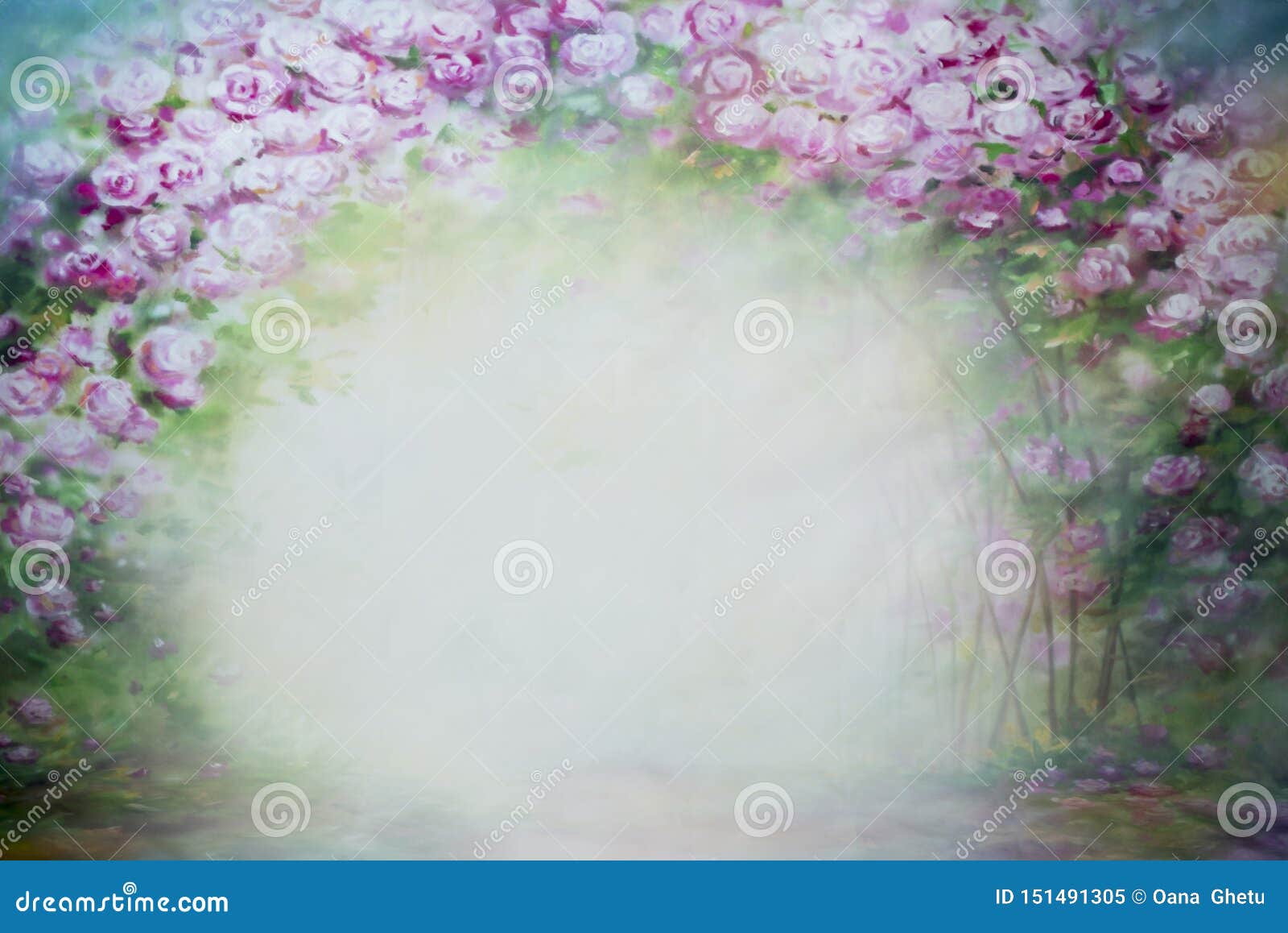 Background for Kids Photo Shootings with Flowers Stock Image - Image of  imagination, pink: 151491305