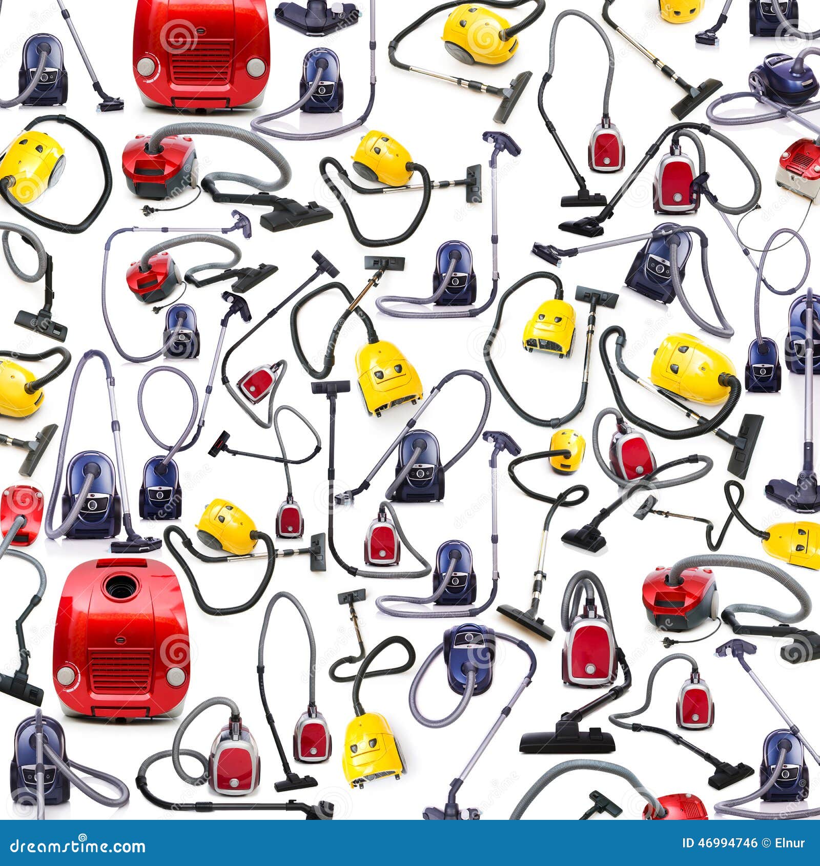 Background Made of Many Vacuum Cleaners Stock Photo Image of domestic