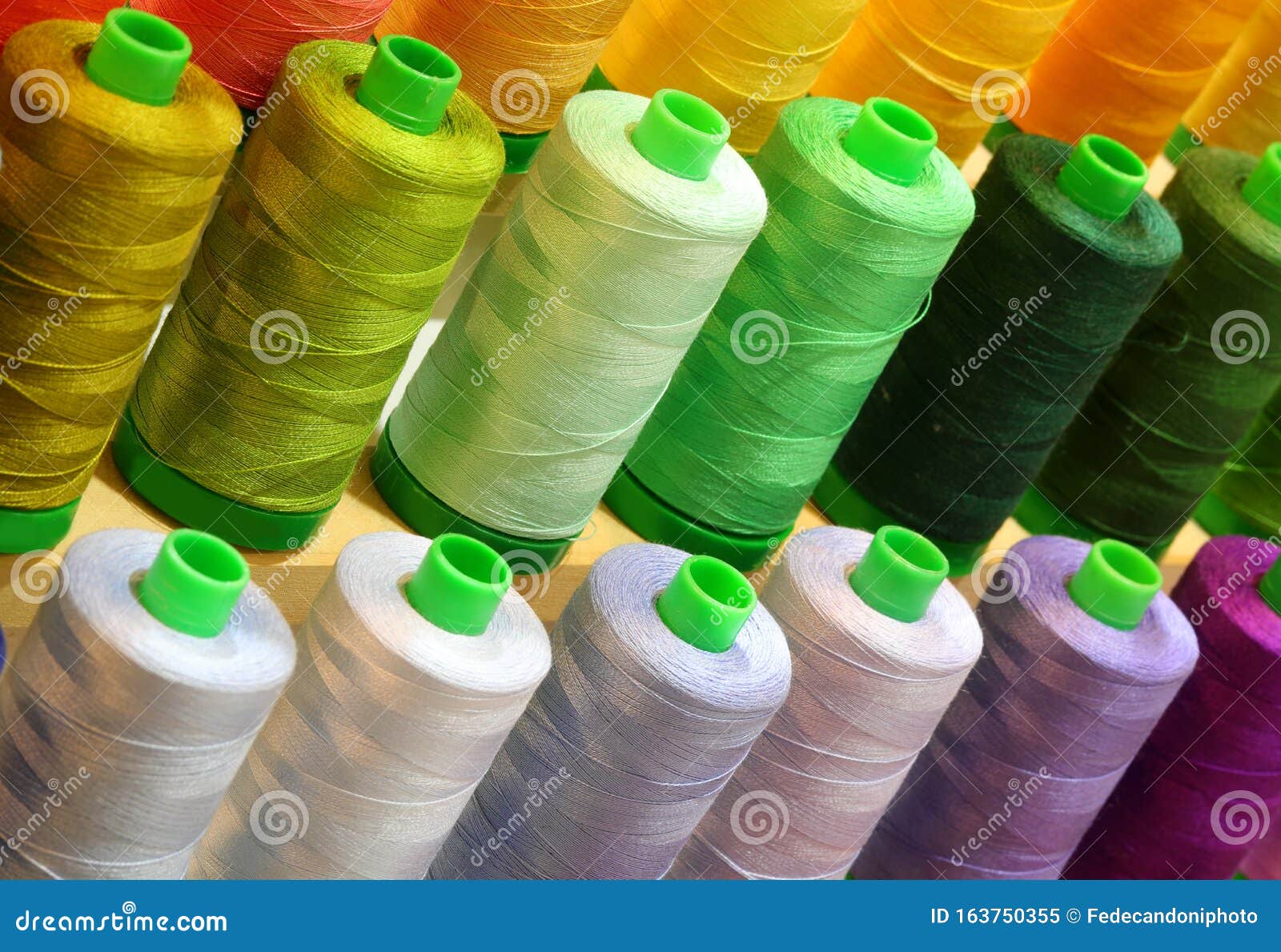 Background of Many Sewing Thread Stock Image Image of sewing, cotton