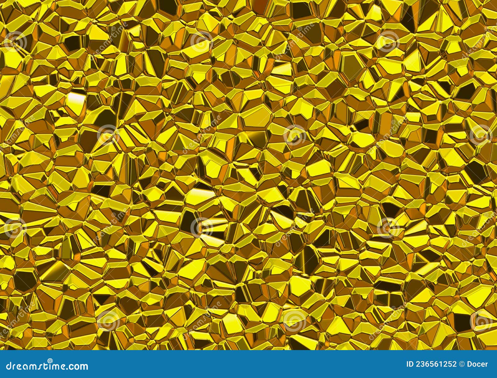 Background of Many Shiny Gold Stones Stock Illustration Illustration