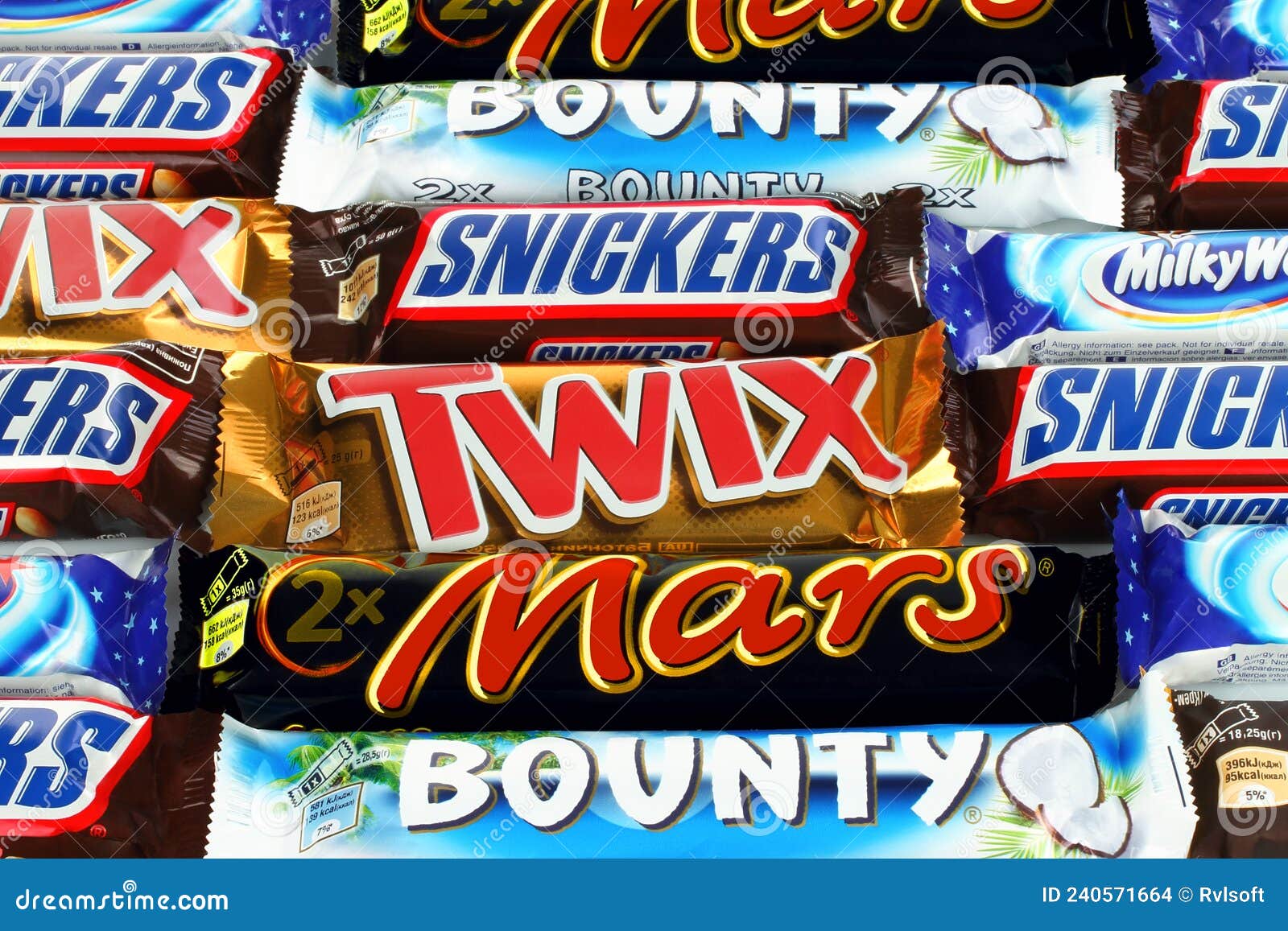 MARS BARS BOUNTY  Mars, Incorporated