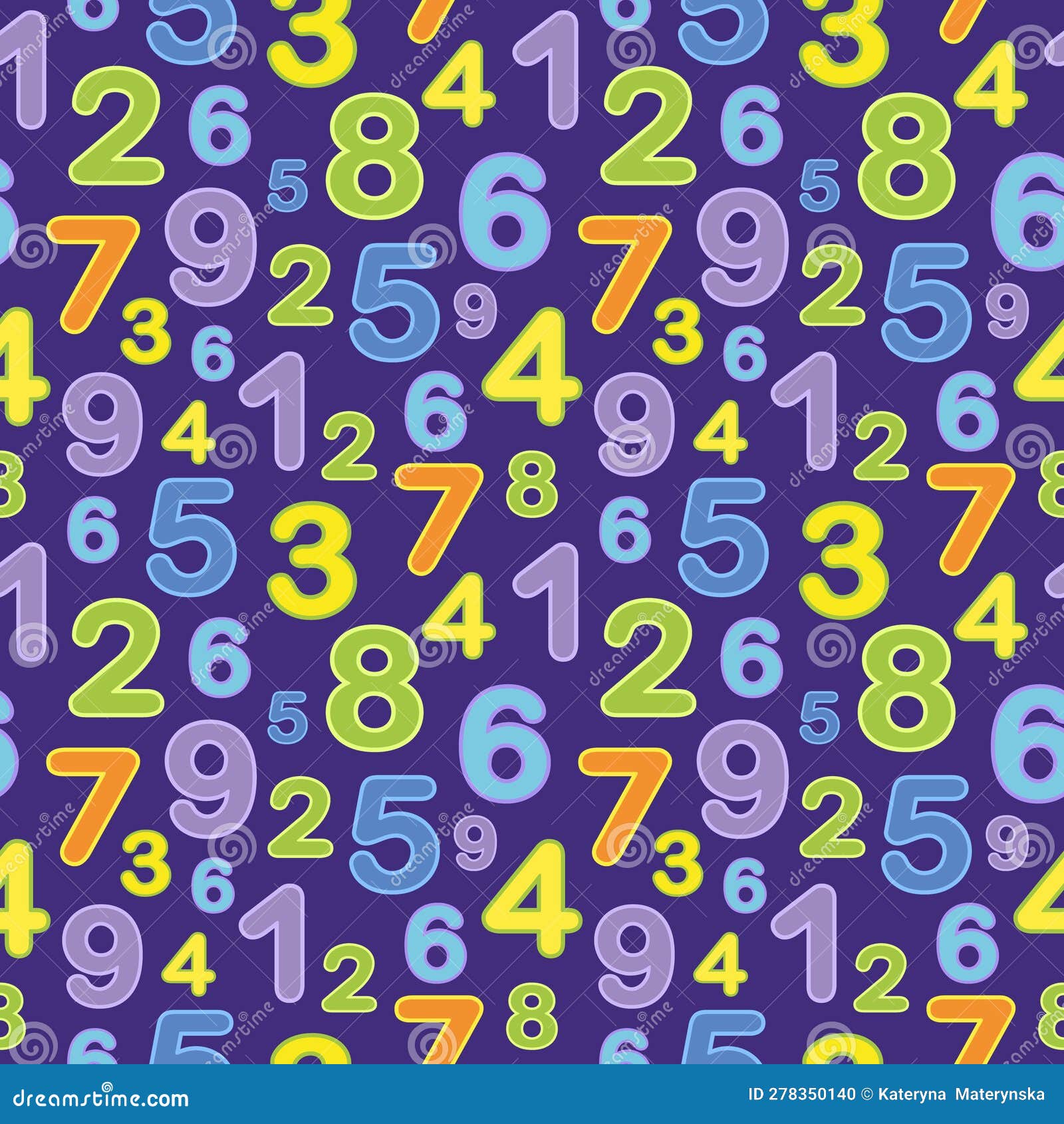Hand Drawn Numbers 1234567890, School Set. Good for Social Media, Comics Doodle Style Design Elements, T-shirt Print Stock Illustration - Illustration of vector, school: 275865668