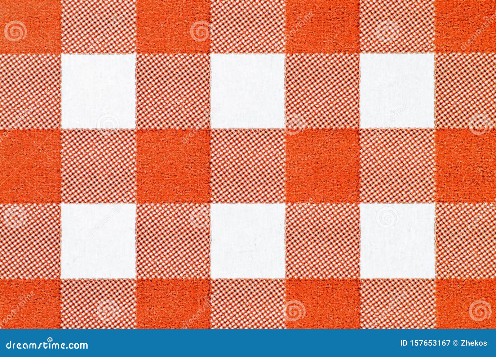 Orange Checkered Background Stock Image Image of square, shape 157653167