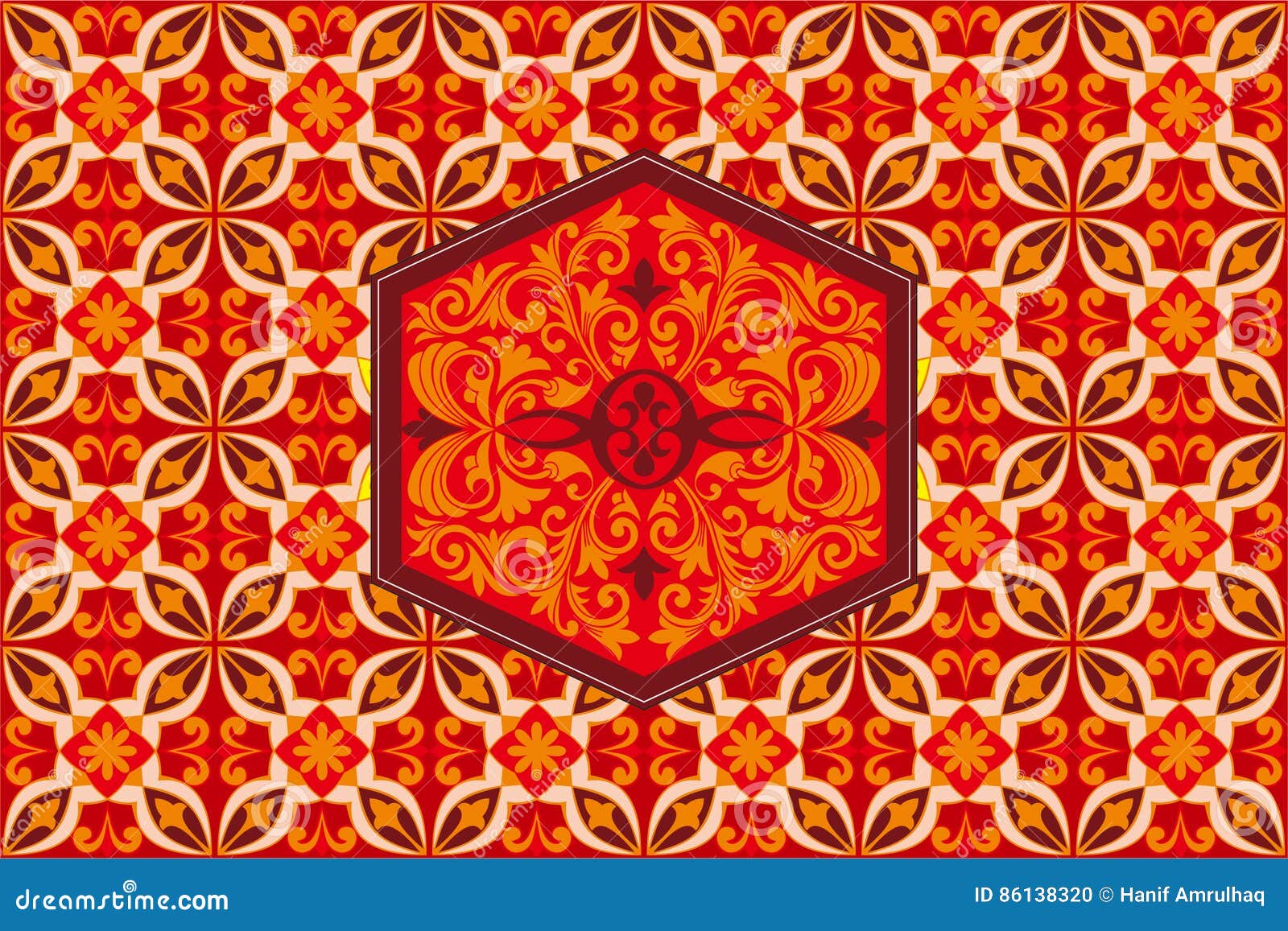 Background Pattern  Design Kawung  Javanese Batik  Ornament 