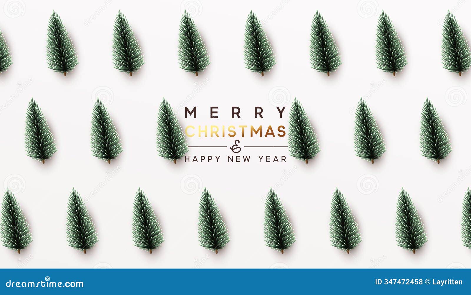 background with pine and spruce decorative trees. christmas green tree pattern