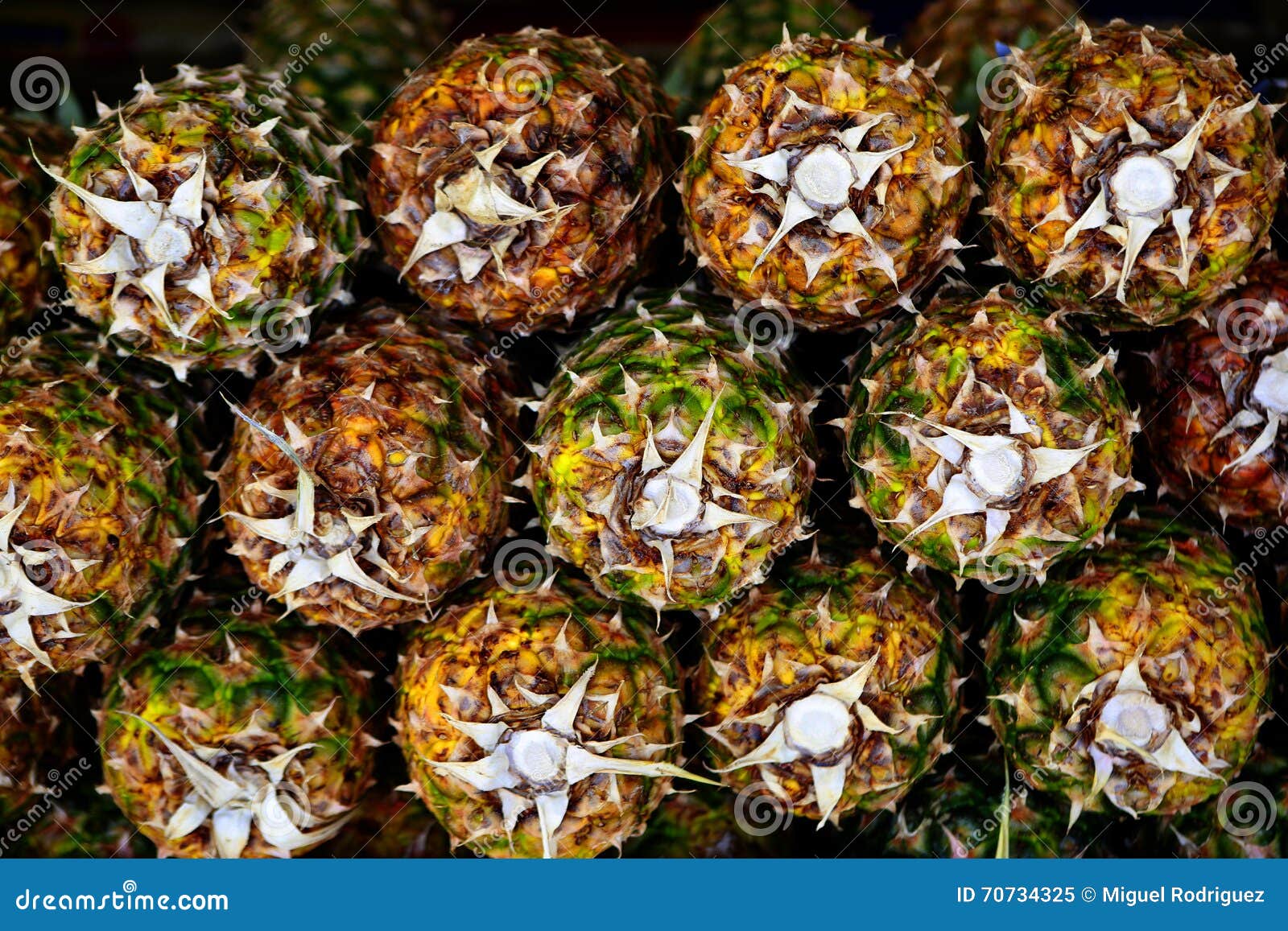 Background of pineapples stock image. Image of vitamin 70734325