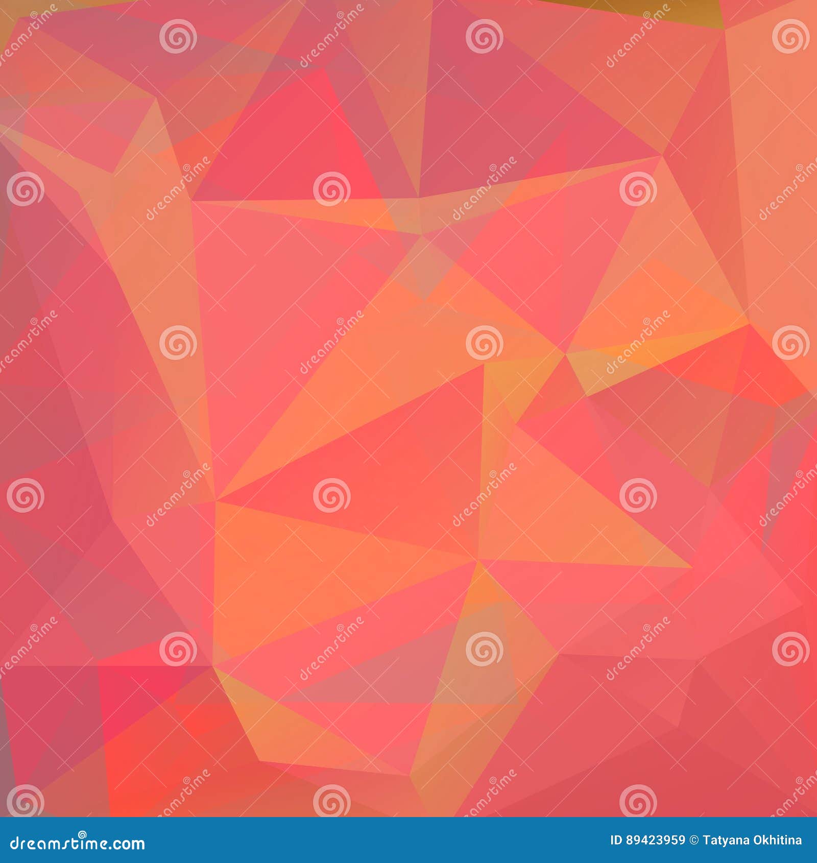 Background-13 polygonal. Modèle polygonal rose abstrait avec des triangles de mosaïque Élément de conception pour des bannières ou des papiers peints