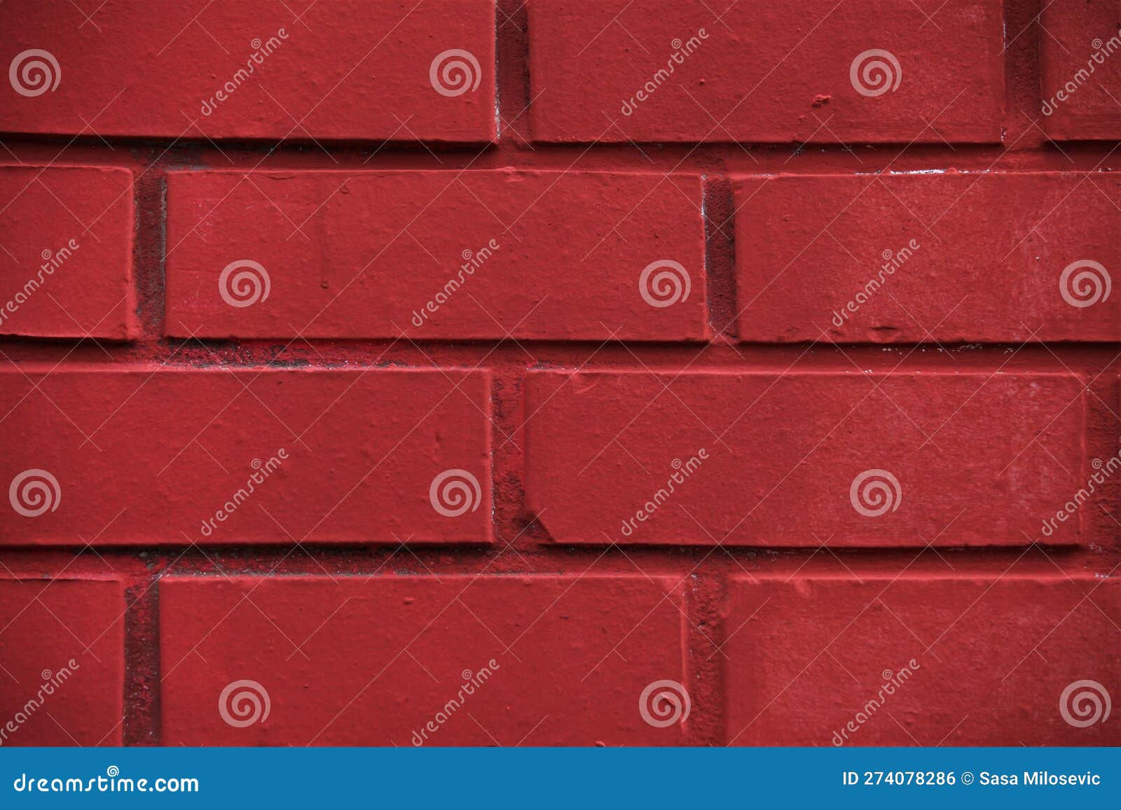 Background of Red Bricks on the Wall Stock Photo Image of stonewall