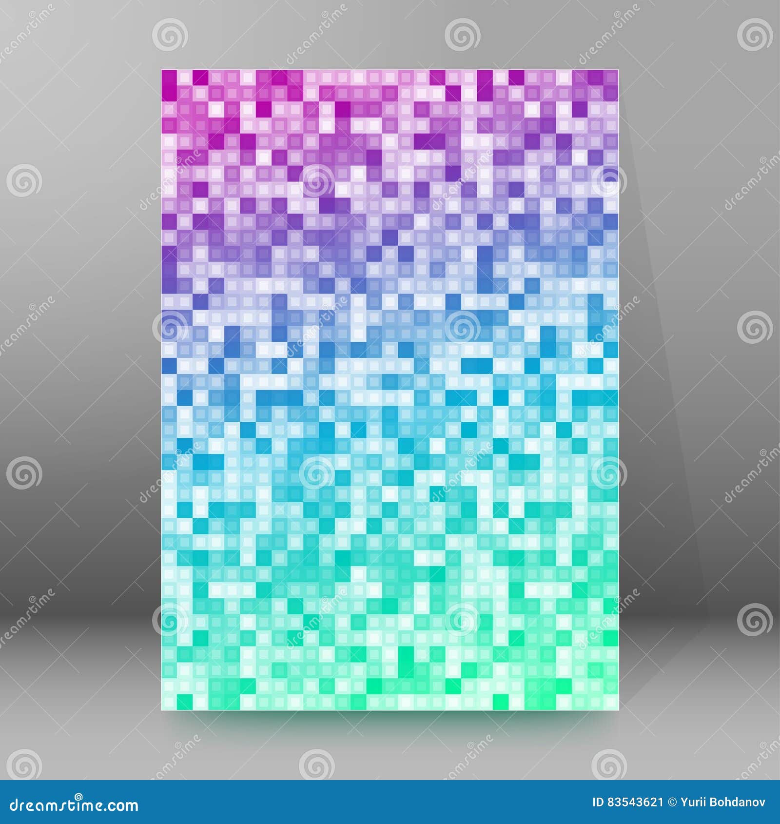 Background Report Brochure Cover Pages A4 Style Abstract Stock Vector ...
