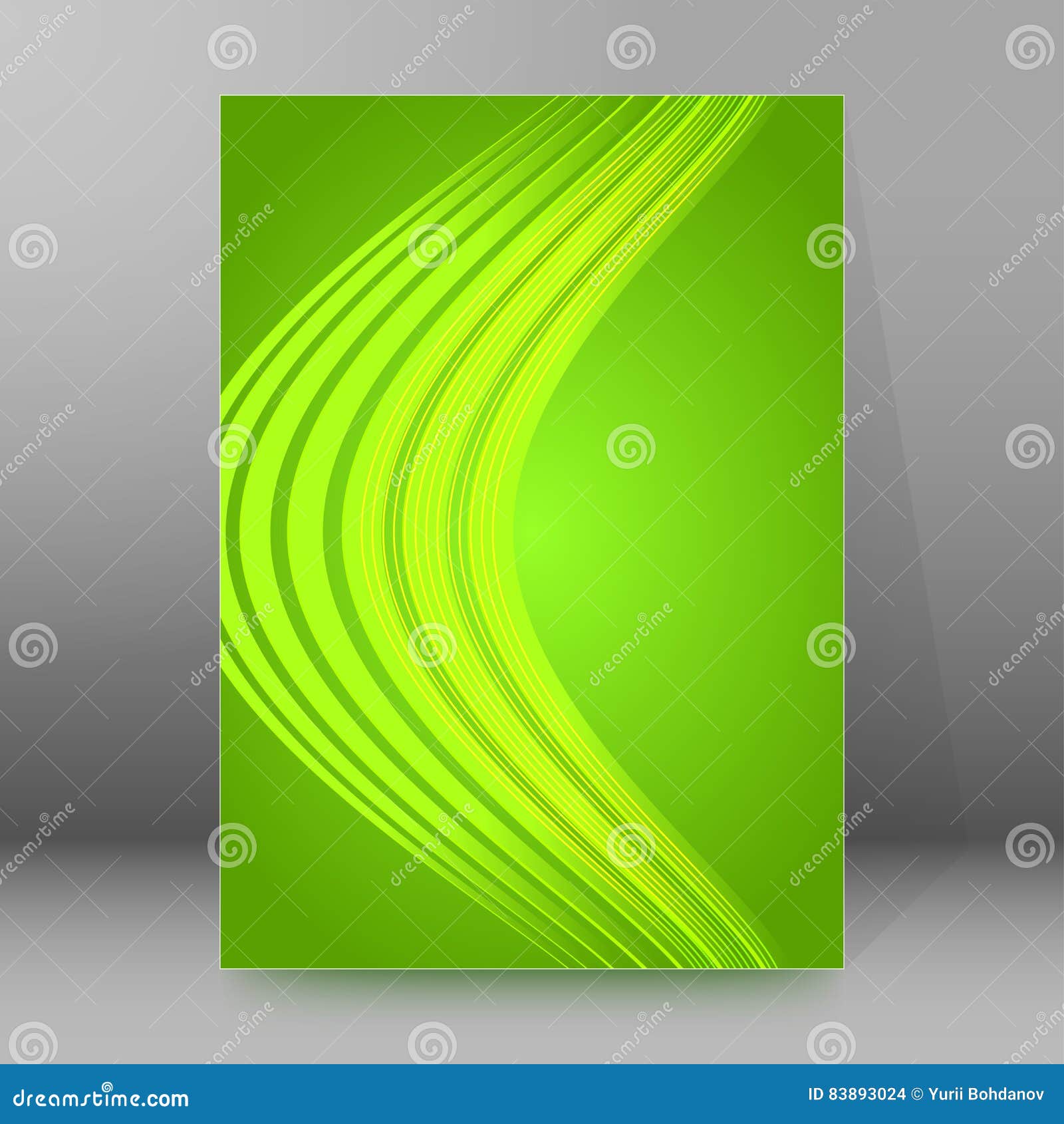 Background Report Brochure Cover Pages A4 Style Abstract Glow02 Stock  Vector - Illustration of booklet, ecology: 83893024