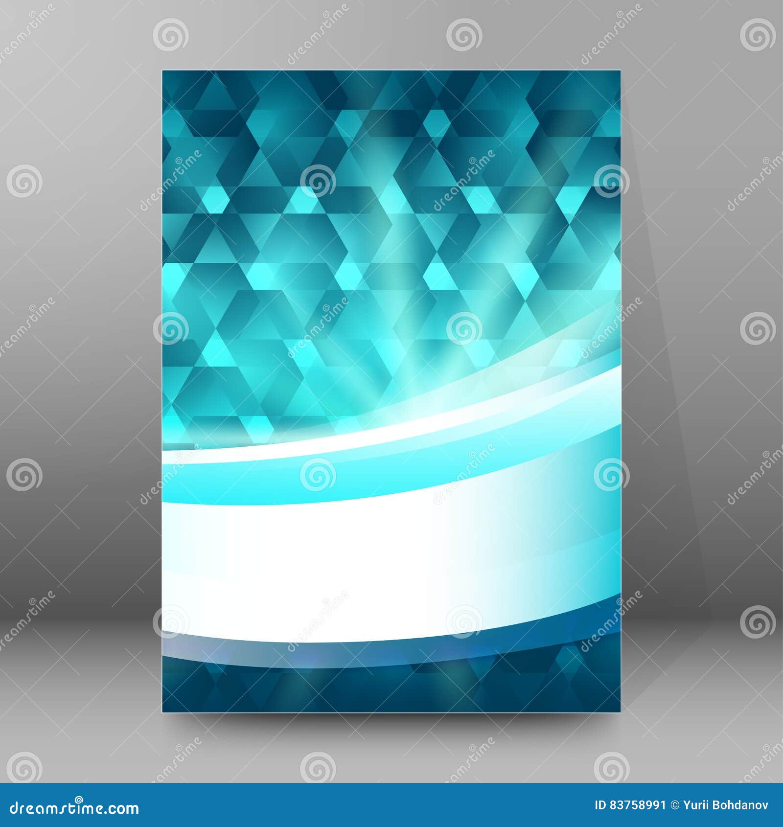 Background Report Brochure Cover Pages A4 Style Abstract Glow53 Stock Vector Illustration Of Journal Graphic 83758991