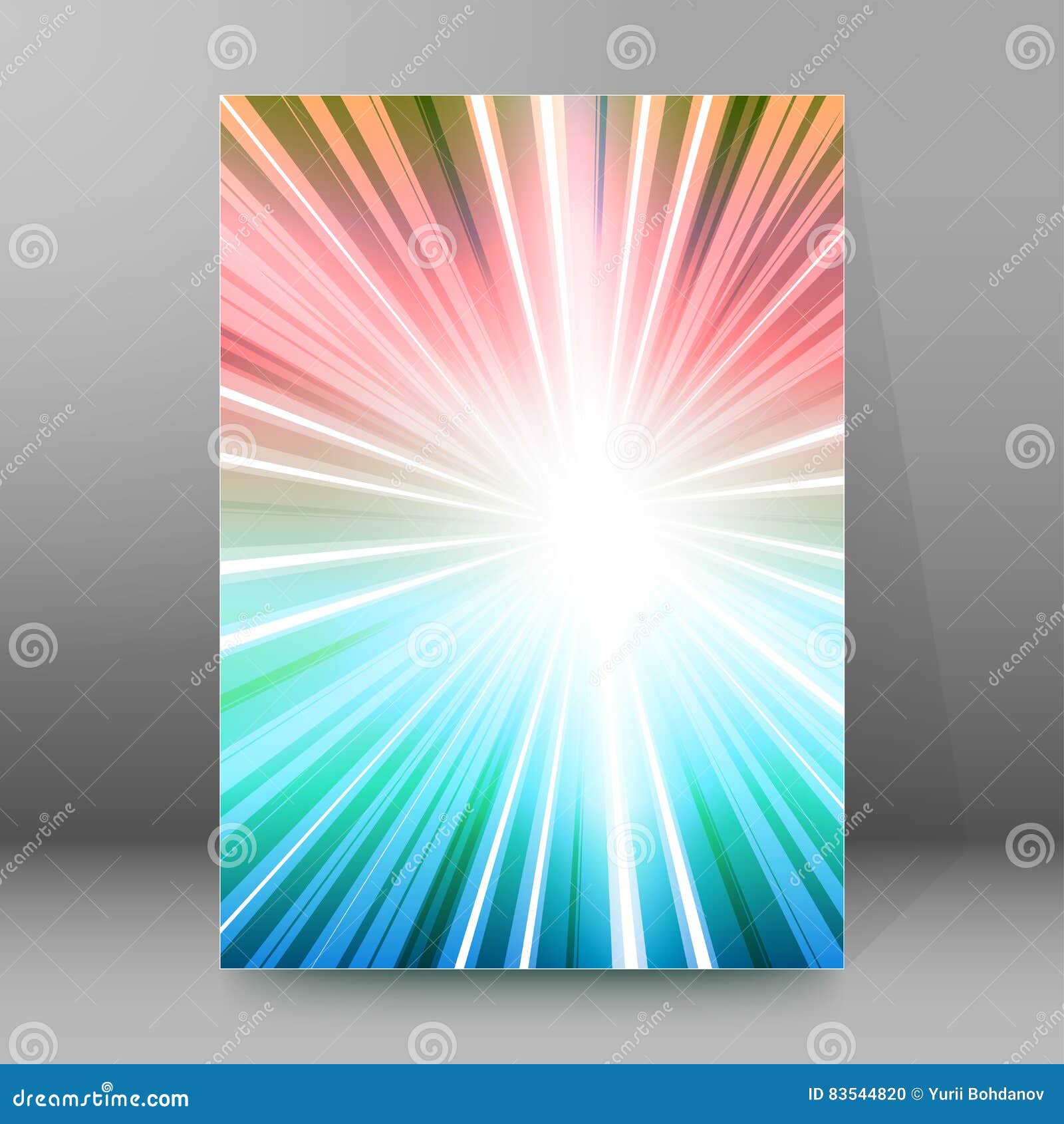 Background Report Brochure Cover Pages A4 Style Abstract Glow92 Stock  Vector - Illustration of booklet, banner: 83544820