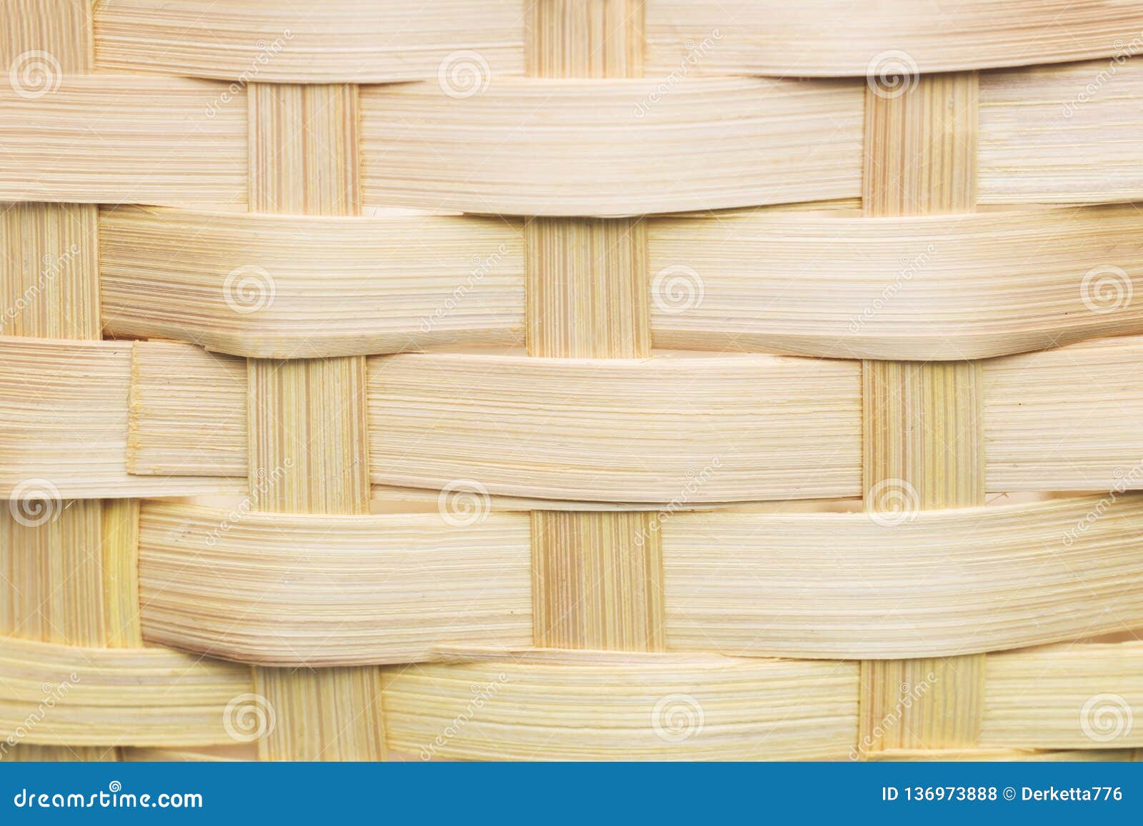 Background of a Rustic Basket Weave Made from Wood Stock Photo Image