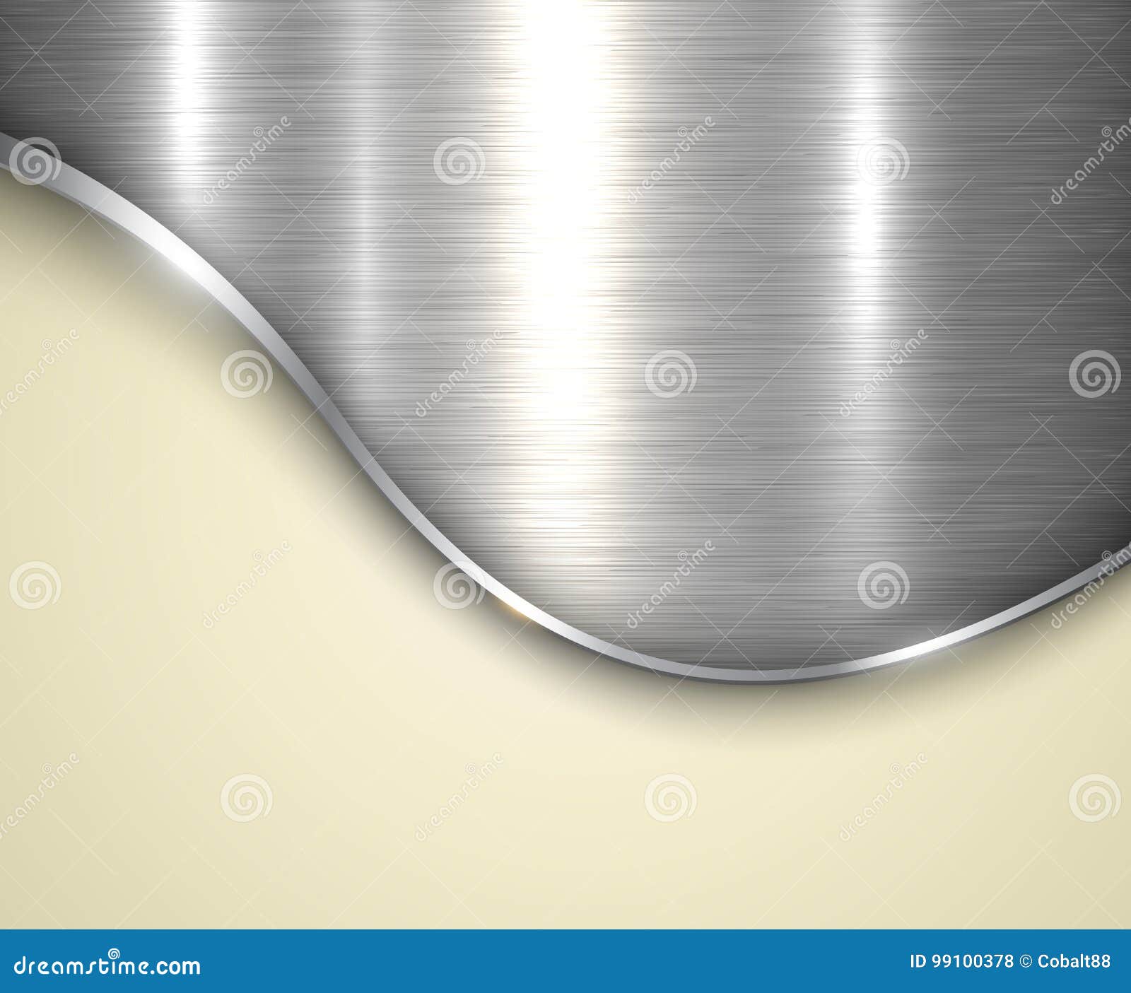 Background silver metallic stock vector. Illustration of highlight
