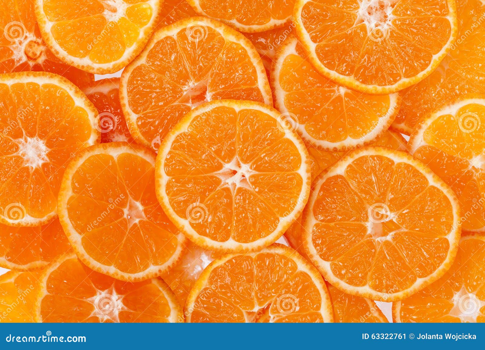 Background of Slices of Clementine Fruit Stock Image - Image of fruits