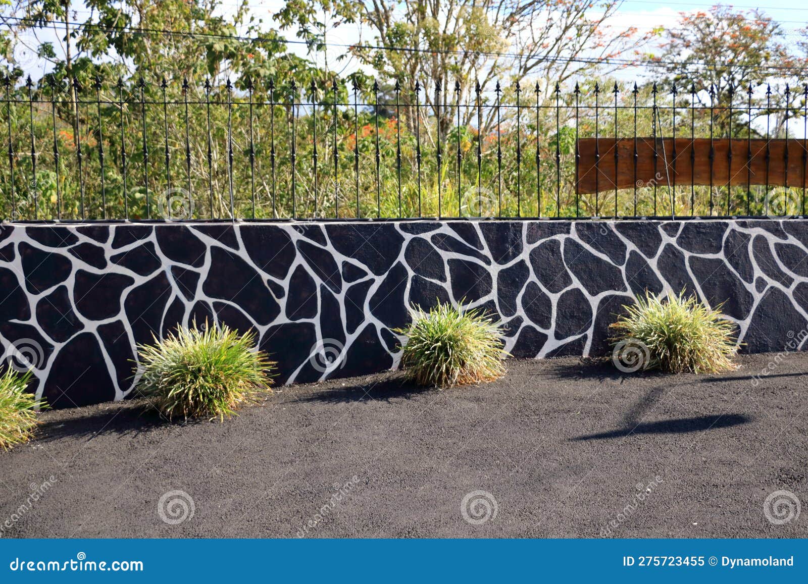 Background Texture of a Black Stone Wall Stock Image Image of dark