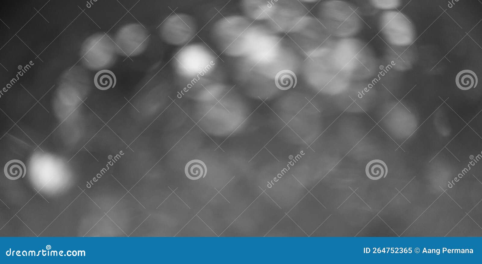 Background Texture of Defocused Soap Bubbles in Black and White