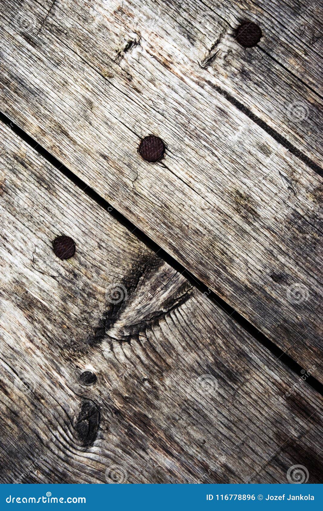 Detail of Old Table with Nails Stock Photo Image of nail, table
