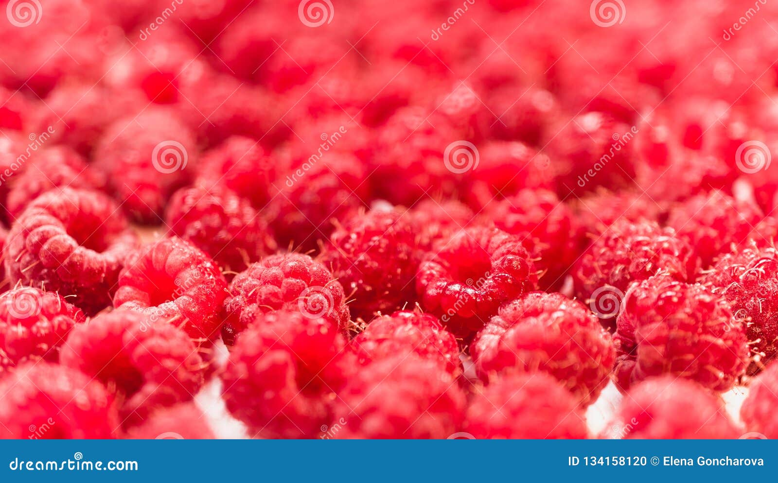 background texture of dripping raspberry.