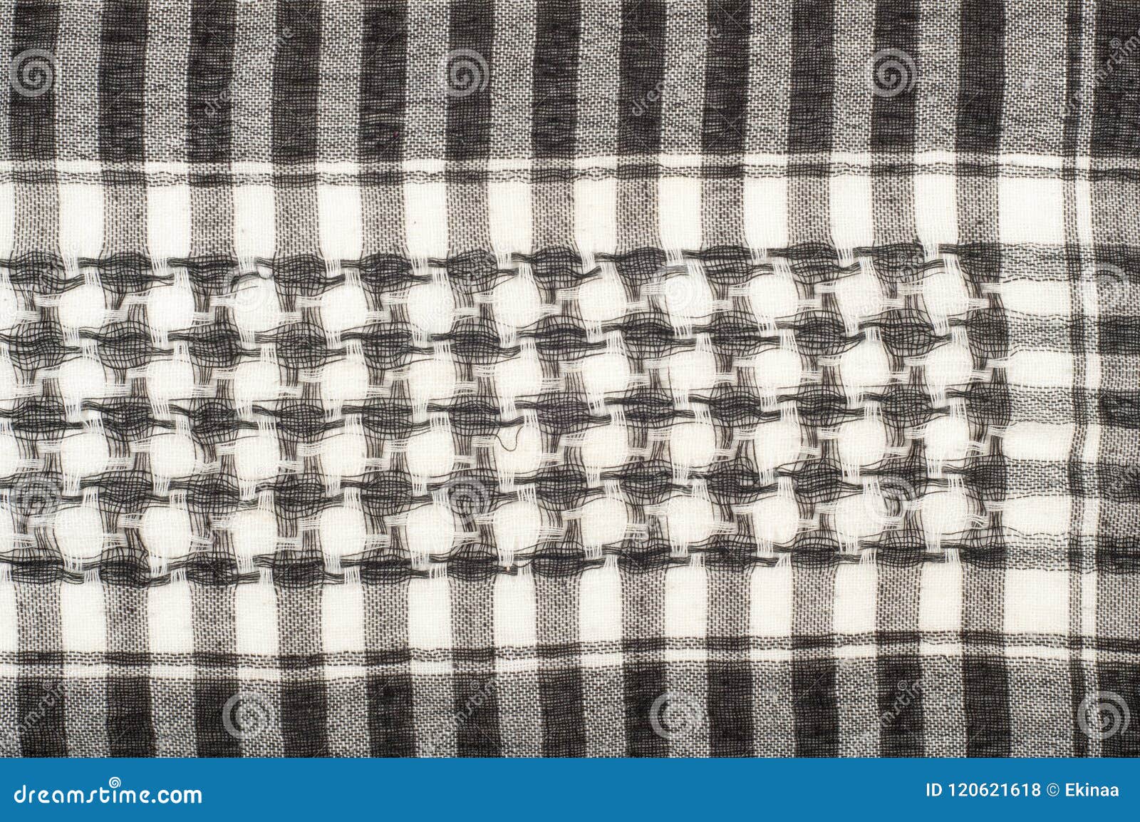Background Texture, Pattern. Scarf Wool Like Yasir Arafat. The