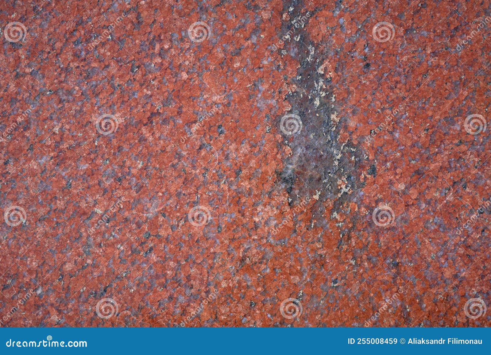 Background Texture of Polished Red Granite, Close-up. Stock Image ...