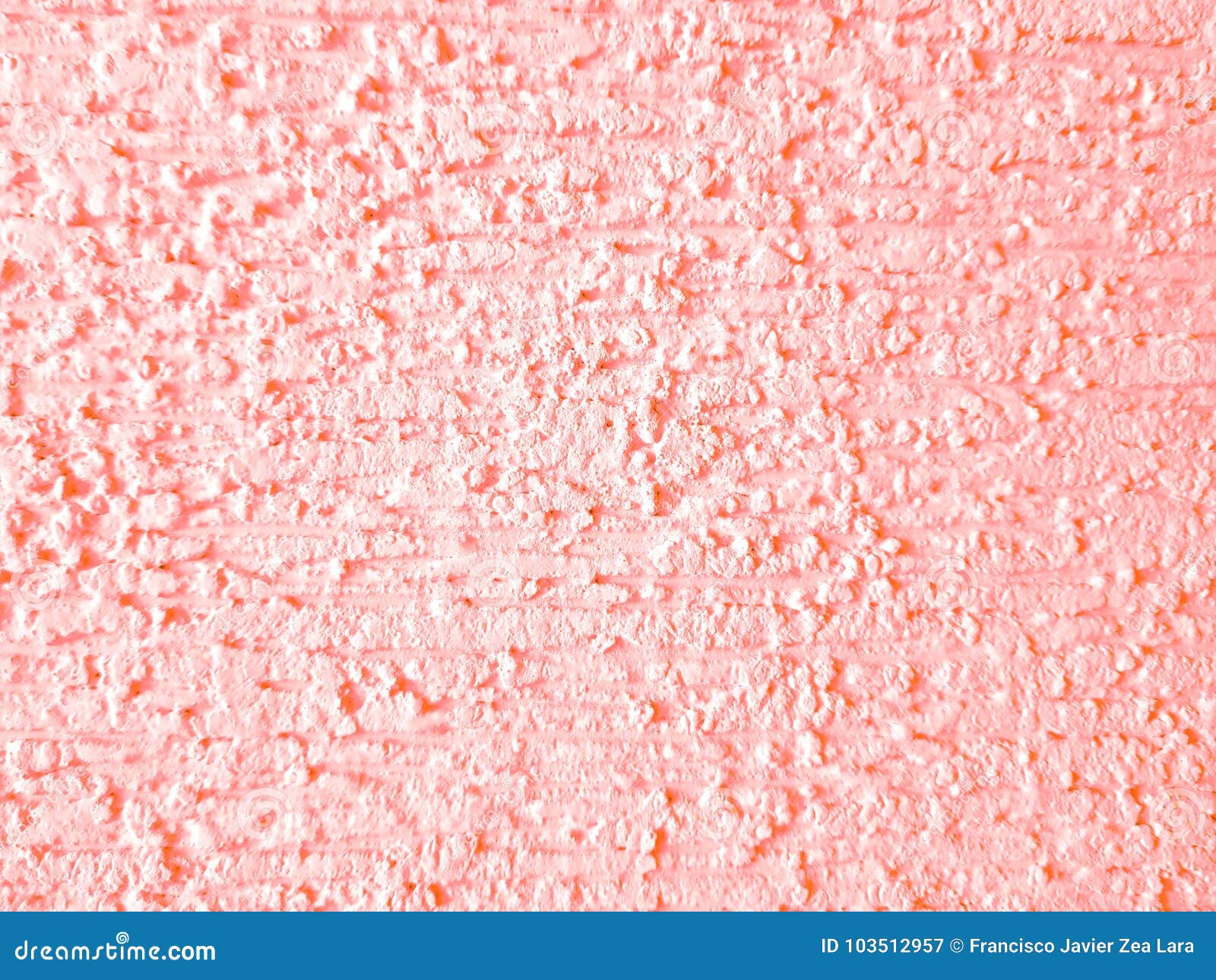 Background Texture Wall With Plaster And Paint Light Orange