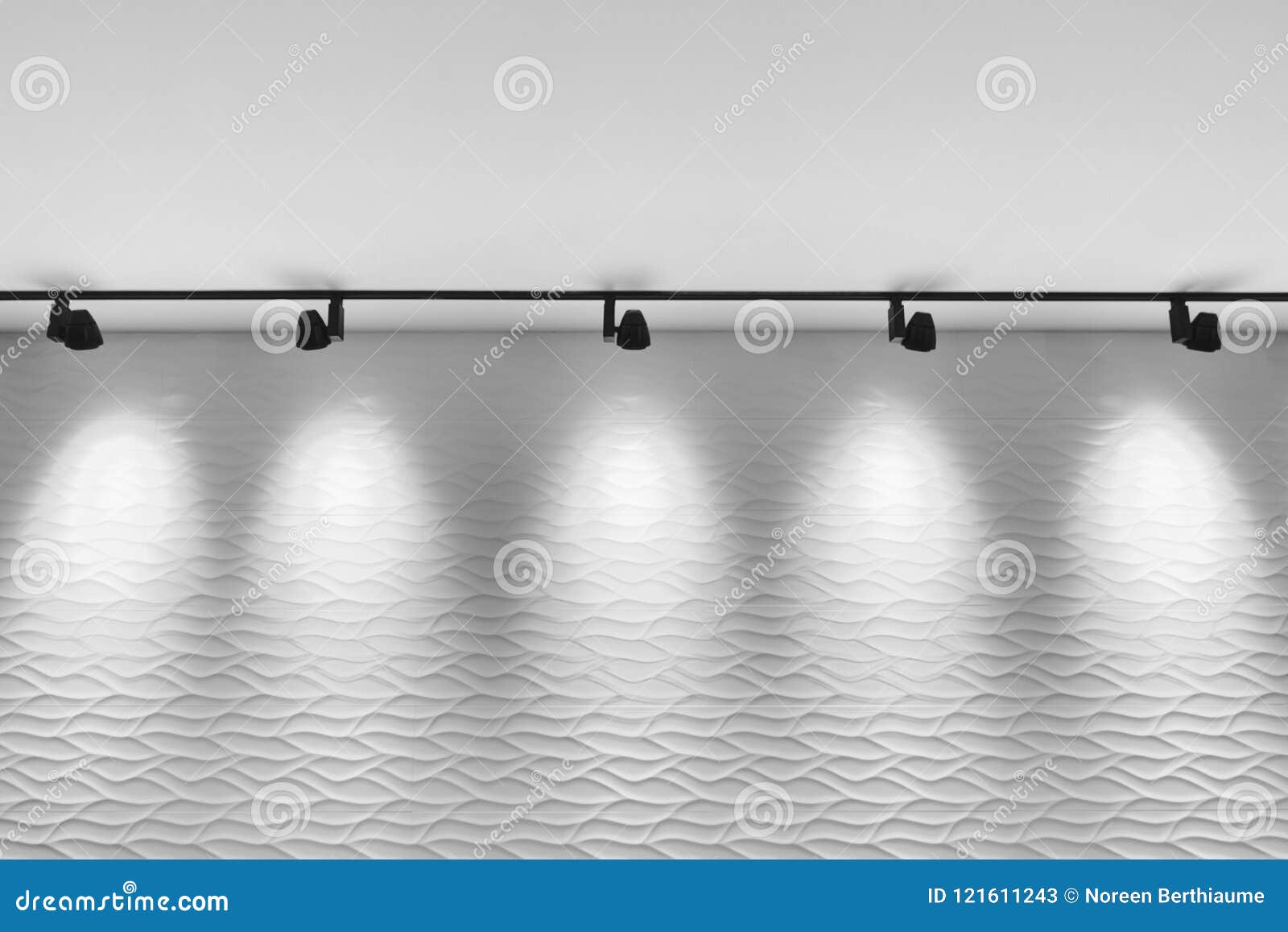 Textured Wall with lights stock image. Image of wall 121611243