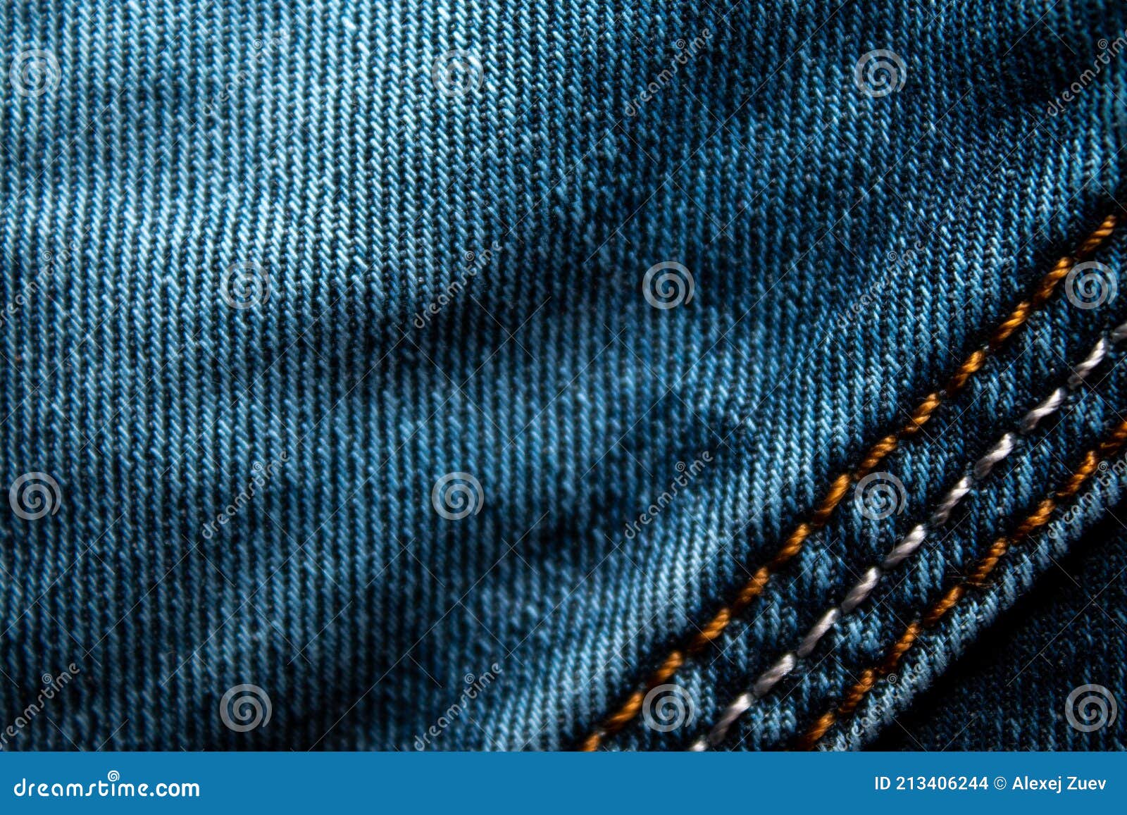 Background on the Theme of Denim Clothing. Stock Photo - Image of ...