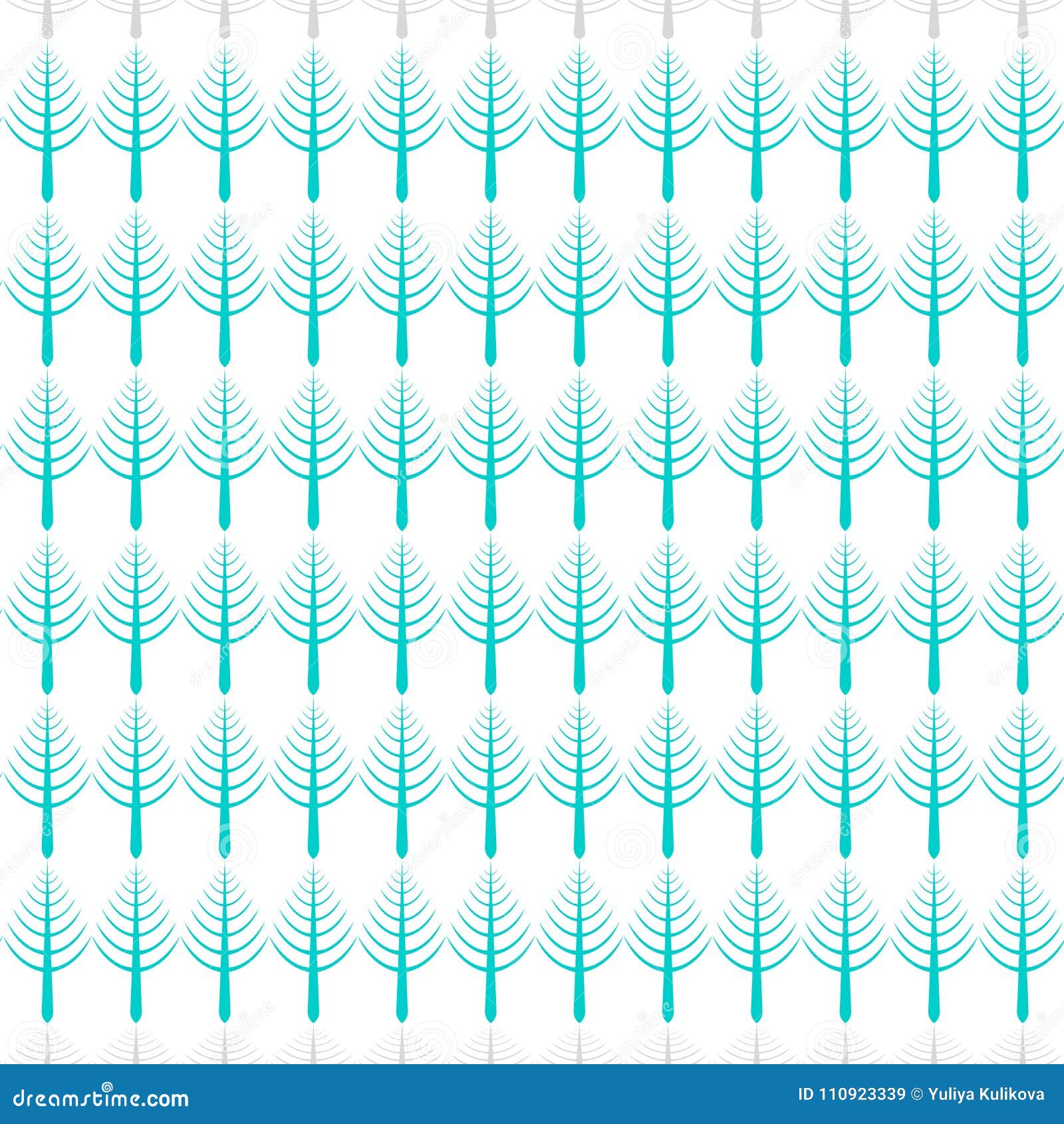 Background with trees. stock vector. Illustration of graphic 110923339