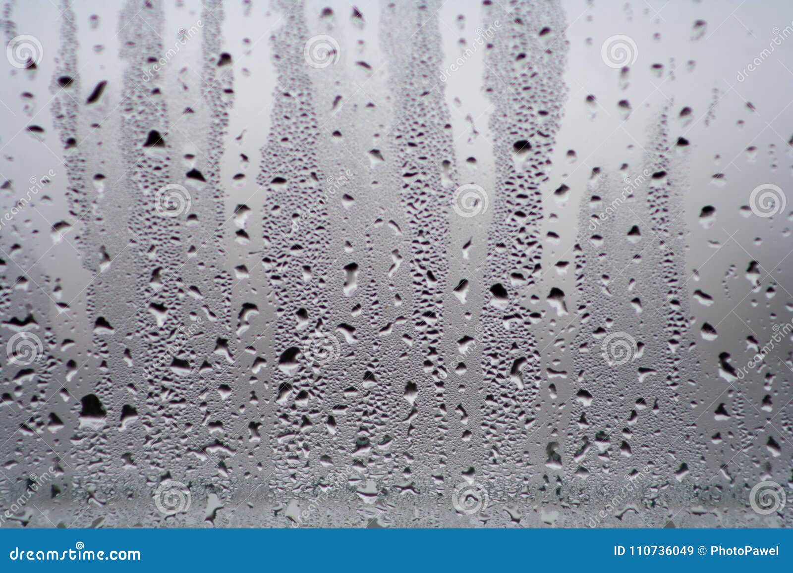 Background with Water Drops on the Glass. Stock Image Image of water
