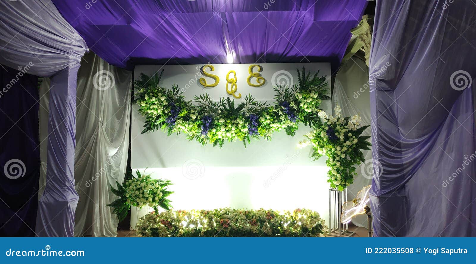 Background Wedding Decoration Simple Stock Photo - Image of simple