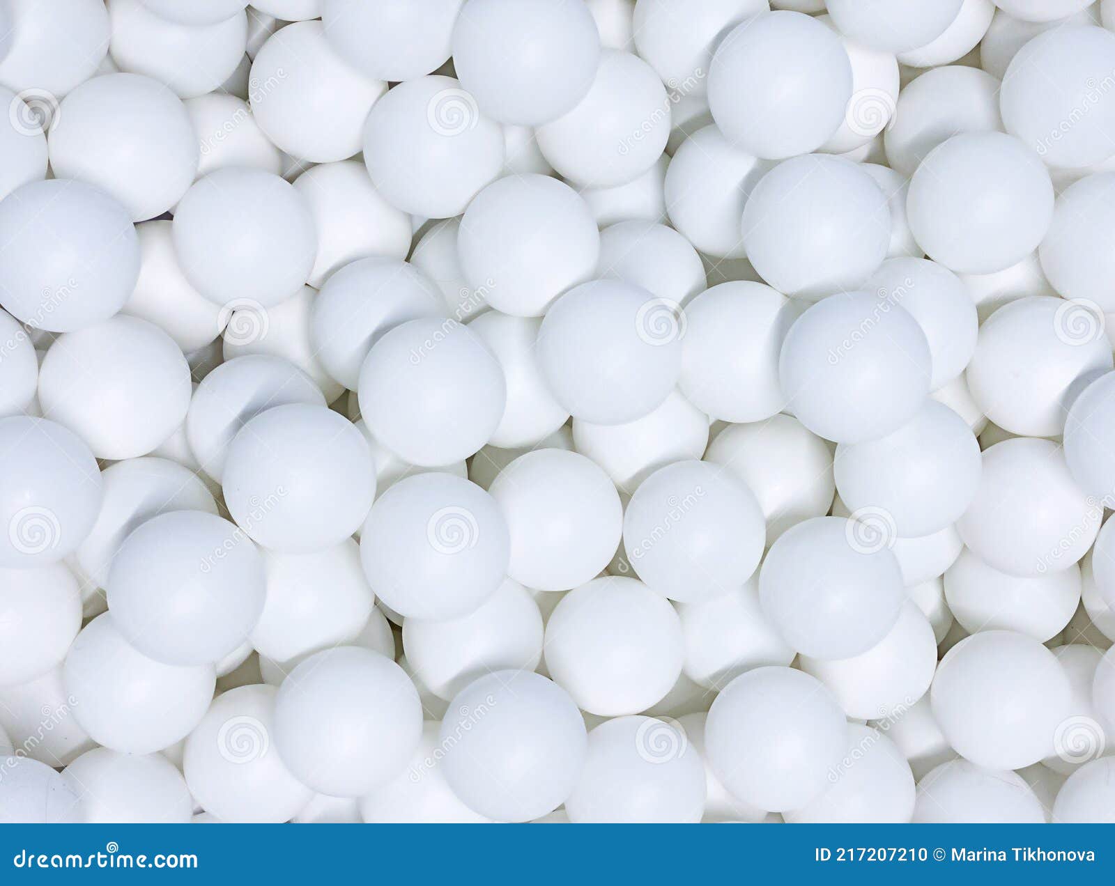 Background from White Plastic Balls Stock Photo Image of foam