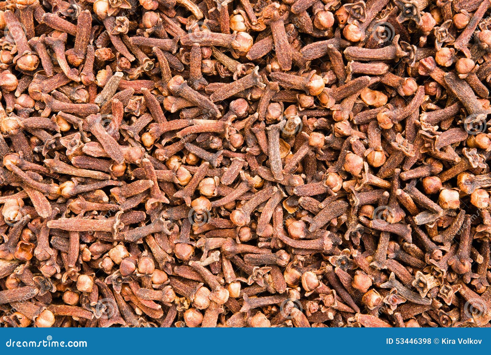 Background of Whole Dried Cloves Stock Photo Image of aromatic