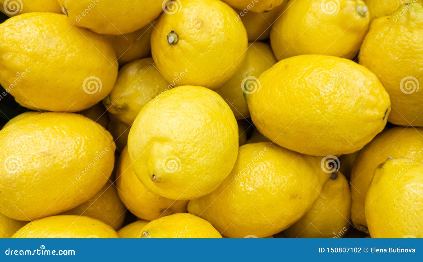 background of whole lemon fruits