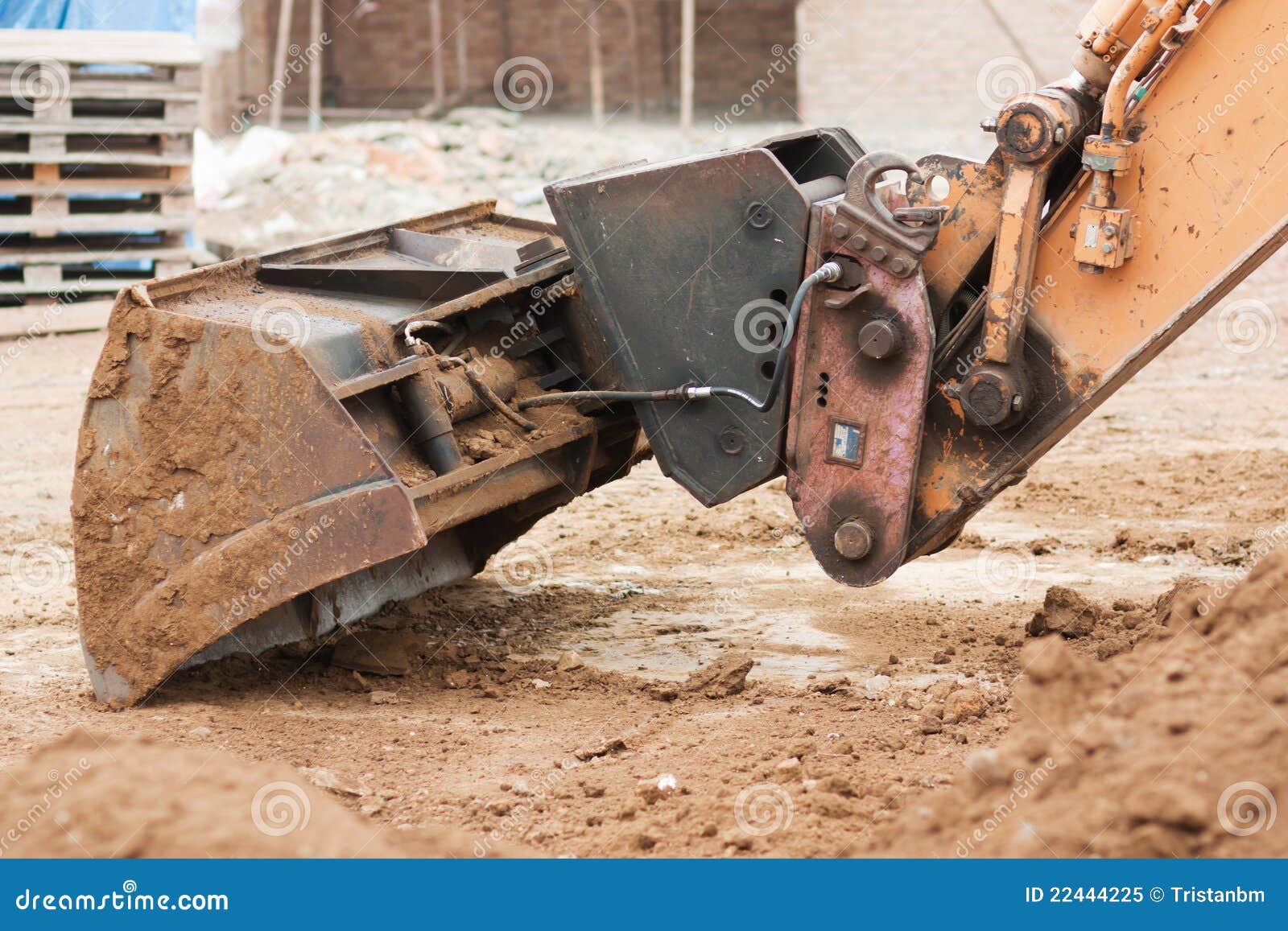 Backhoe stock image. Image of build, tool, building, machine 22444225