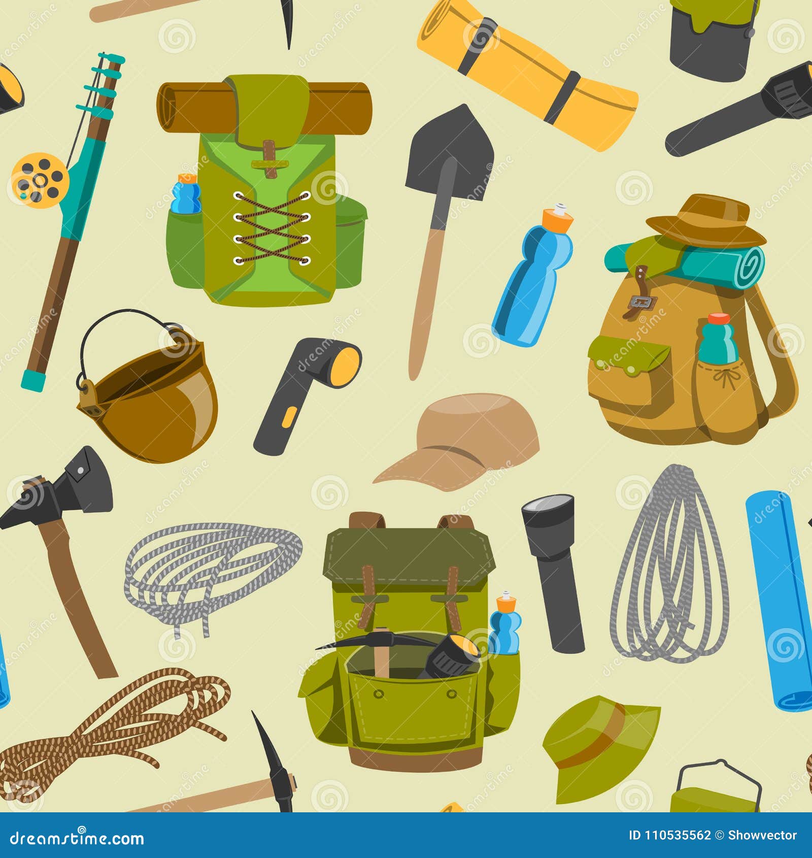 Travel hiking backpack game pixel art Royalty Free Vector