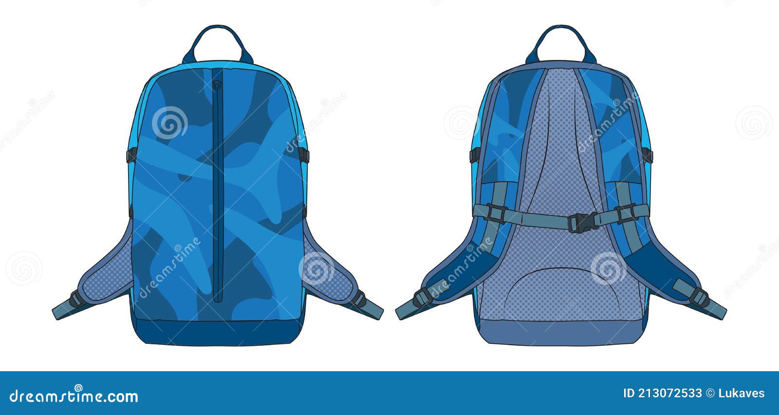 front and back backpack