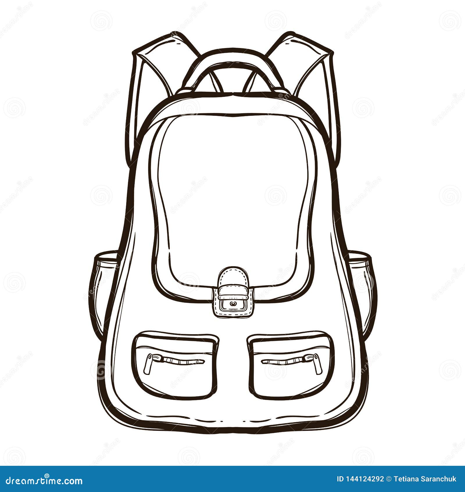 Backpack Coloring Pages Printable for Free Download